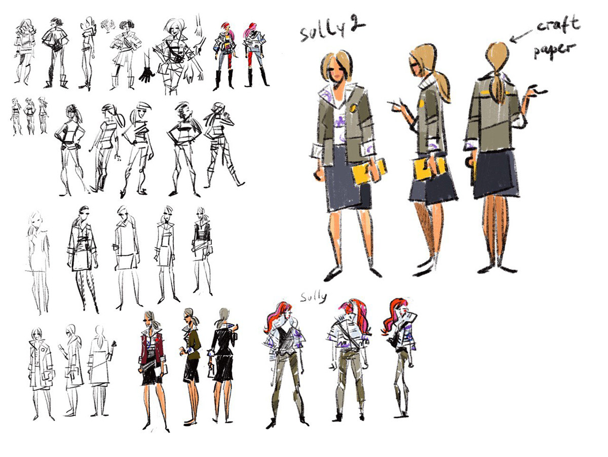 Бумажные — Изображение №87 — Иллюстрация на Dprofile