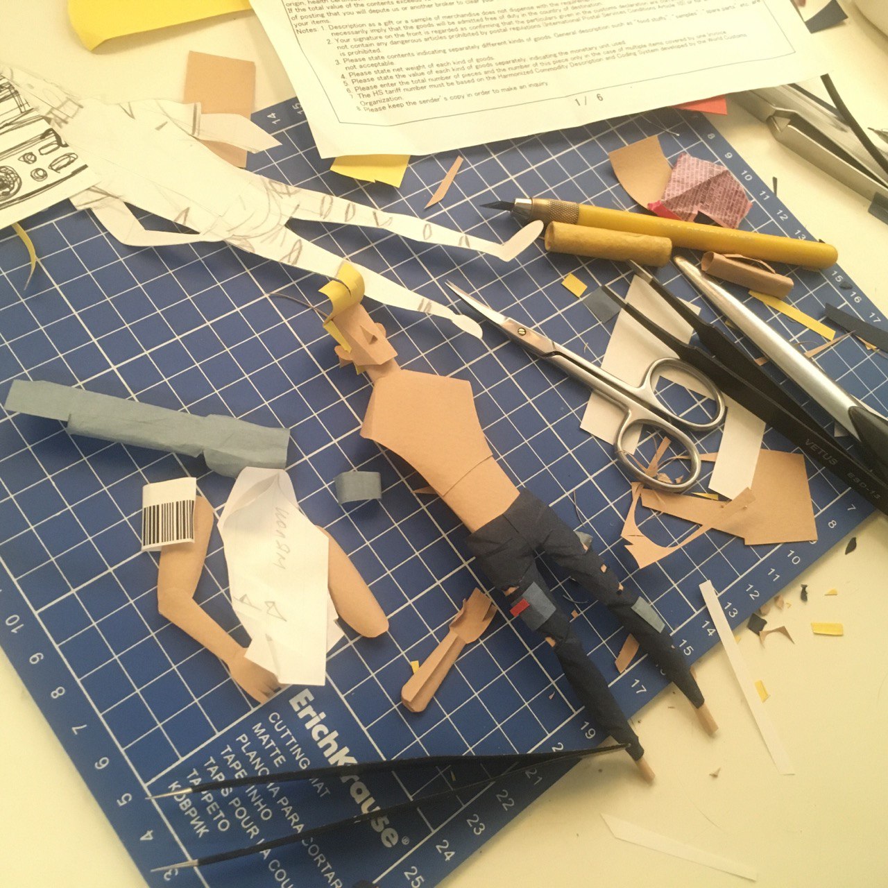 Бумажные — Изображение №100 — Иллюстрация на Dprofile