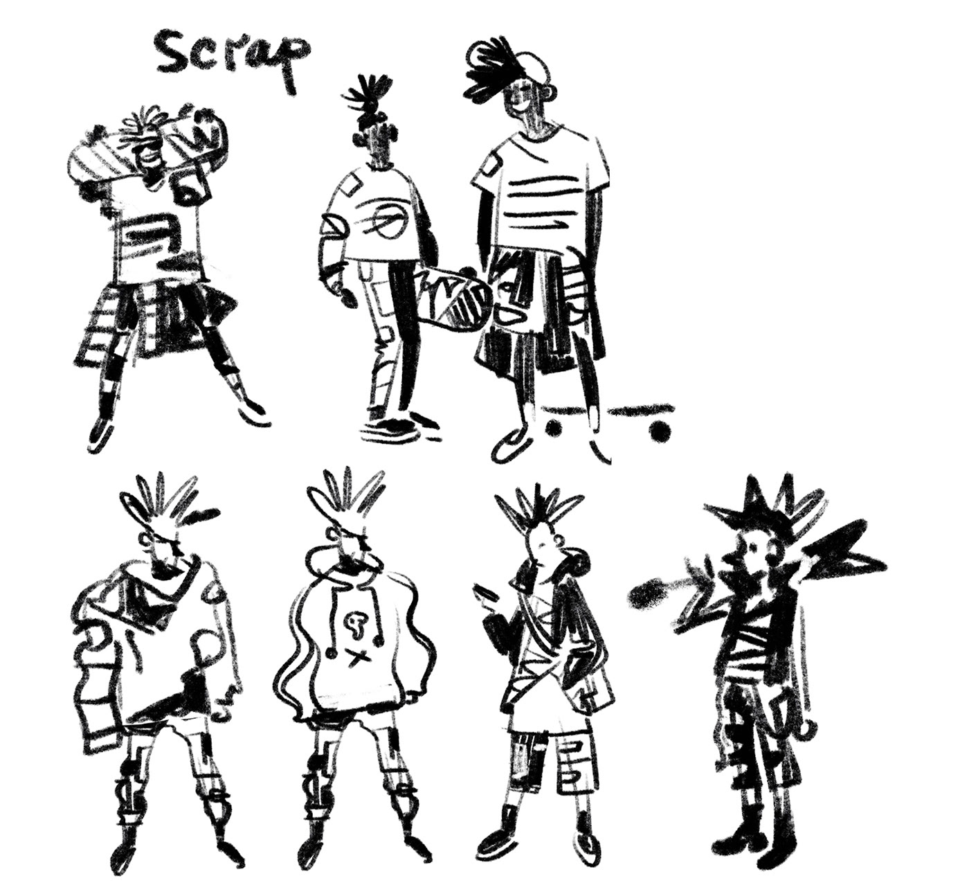 Бумажные — Изображение №90 — Иллюстрация на Dprofile