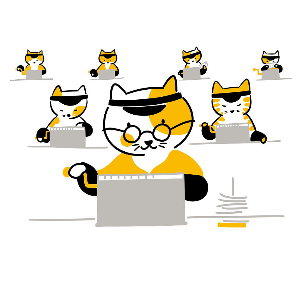 Котяо поможет — Изображение №7 — Иллюстрация, Графика на Dprofile