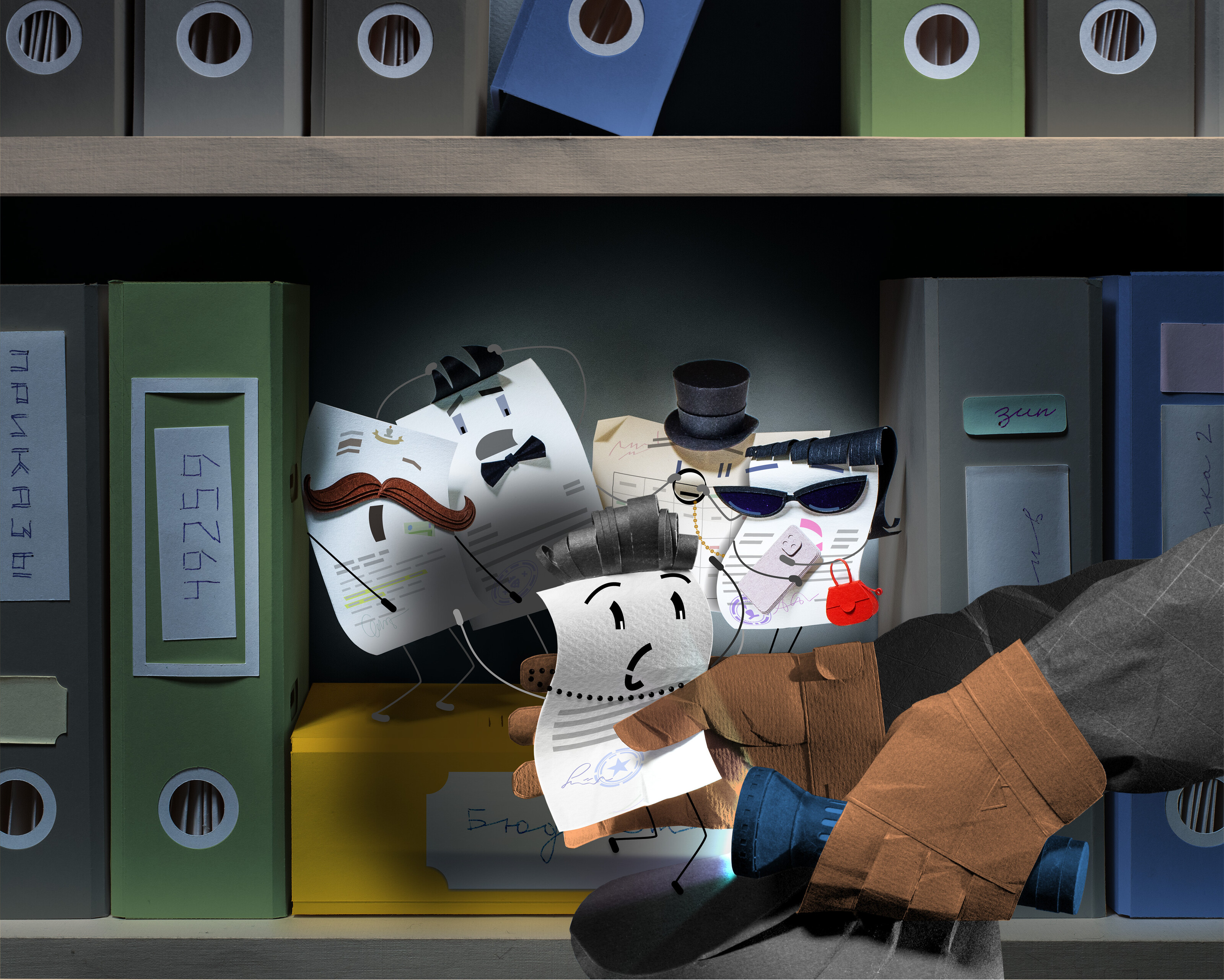Very Important Papers — Изображение №3 — Иллюстрация на Dprofile
