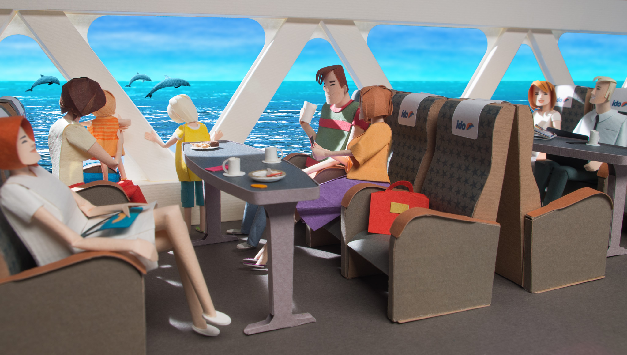 Стамбульские скоростные паромы — Изображение №2 — Иллюстрация на Dprofile