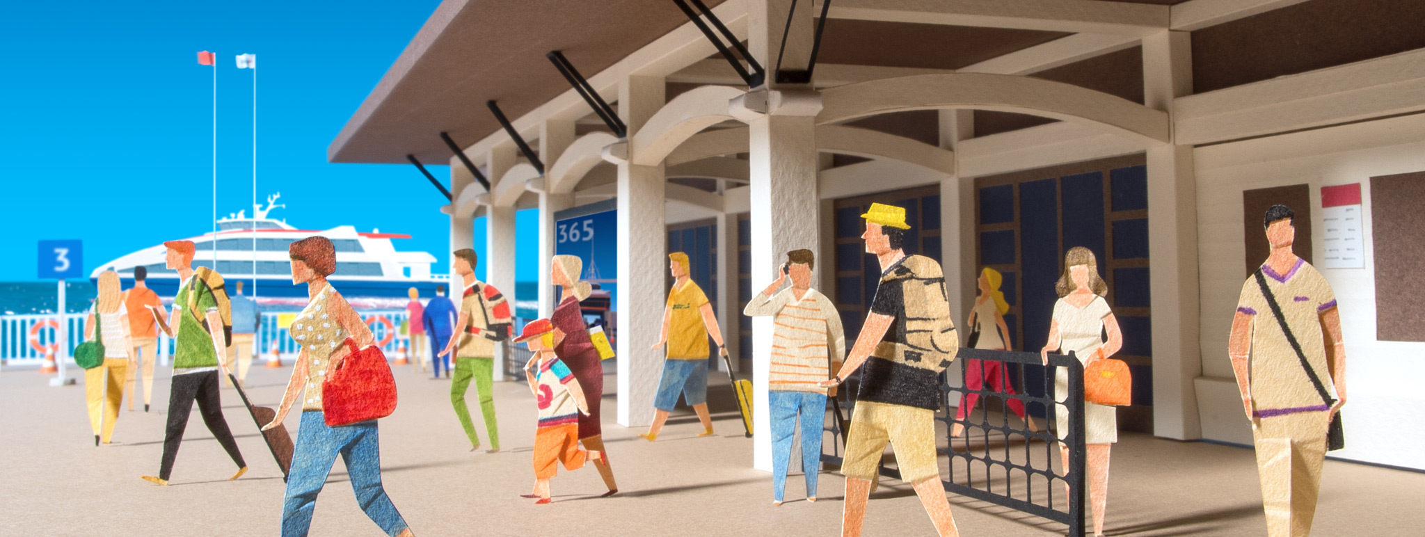 Стамбульские скоростные паромы — Изображение №8 — Иллюстрация на Dprofile