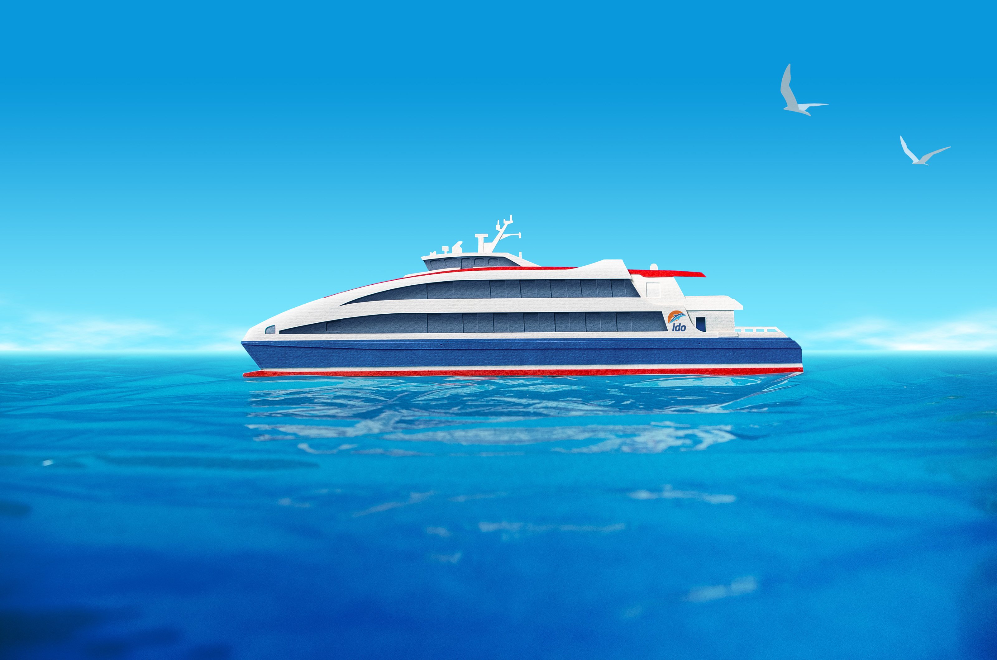 Стамбульские скоростные паромы — Изображение №1 — Иллюстрация на Dprofile