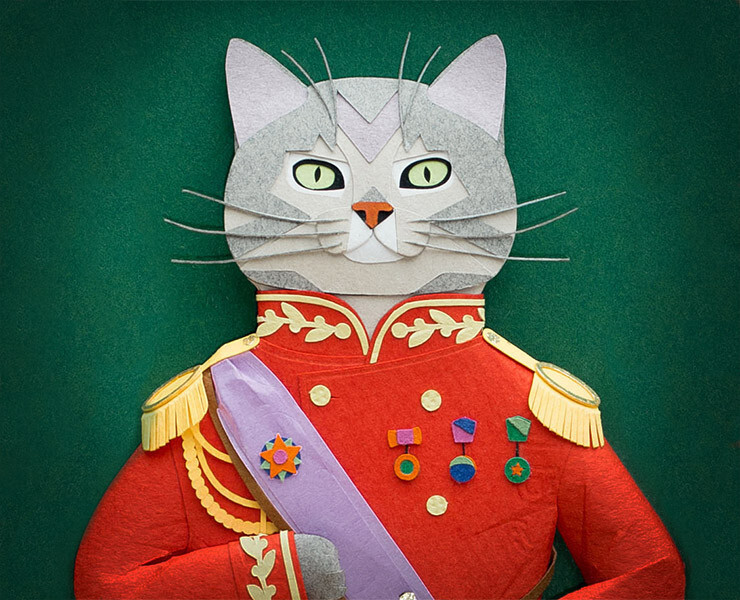Котопортреты — Иллюстрация на Dprofile