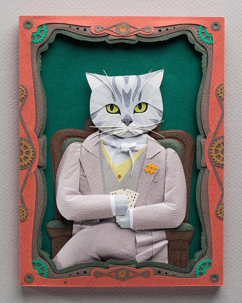 Котопортреты — Изображение №6 — Иллюстрация на Dprofile