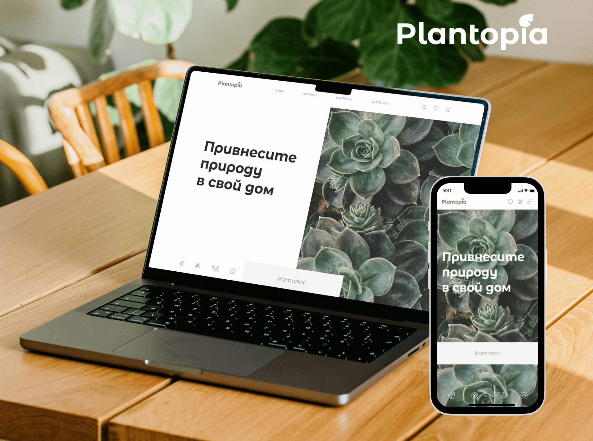 Online Shop | Магазин растений — Изображение №1 — Интерфейсы на Dprofile