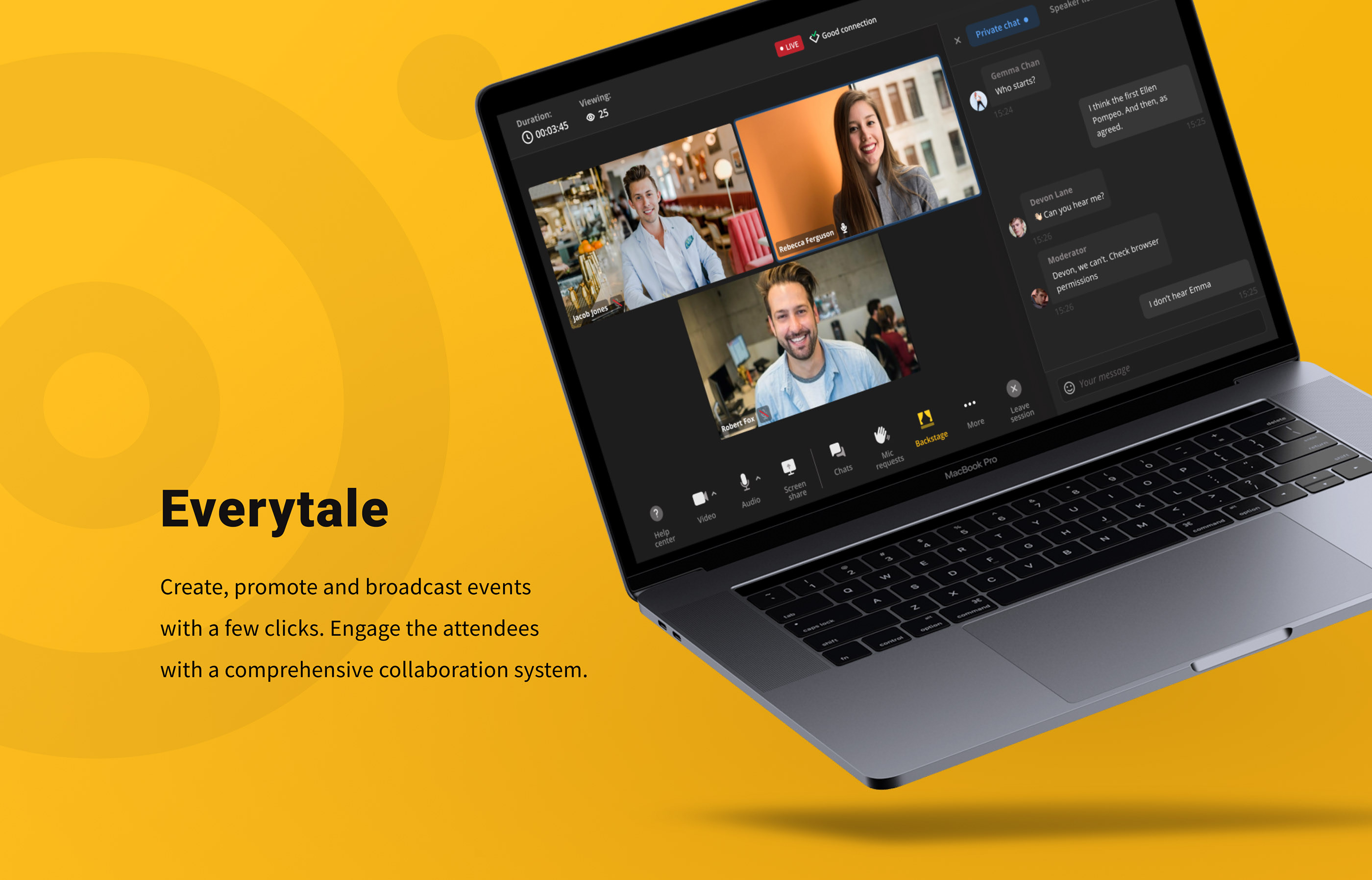 Everytale | Virtual Events Platform — Изображение №1 — Интерфейсы на Dprofile