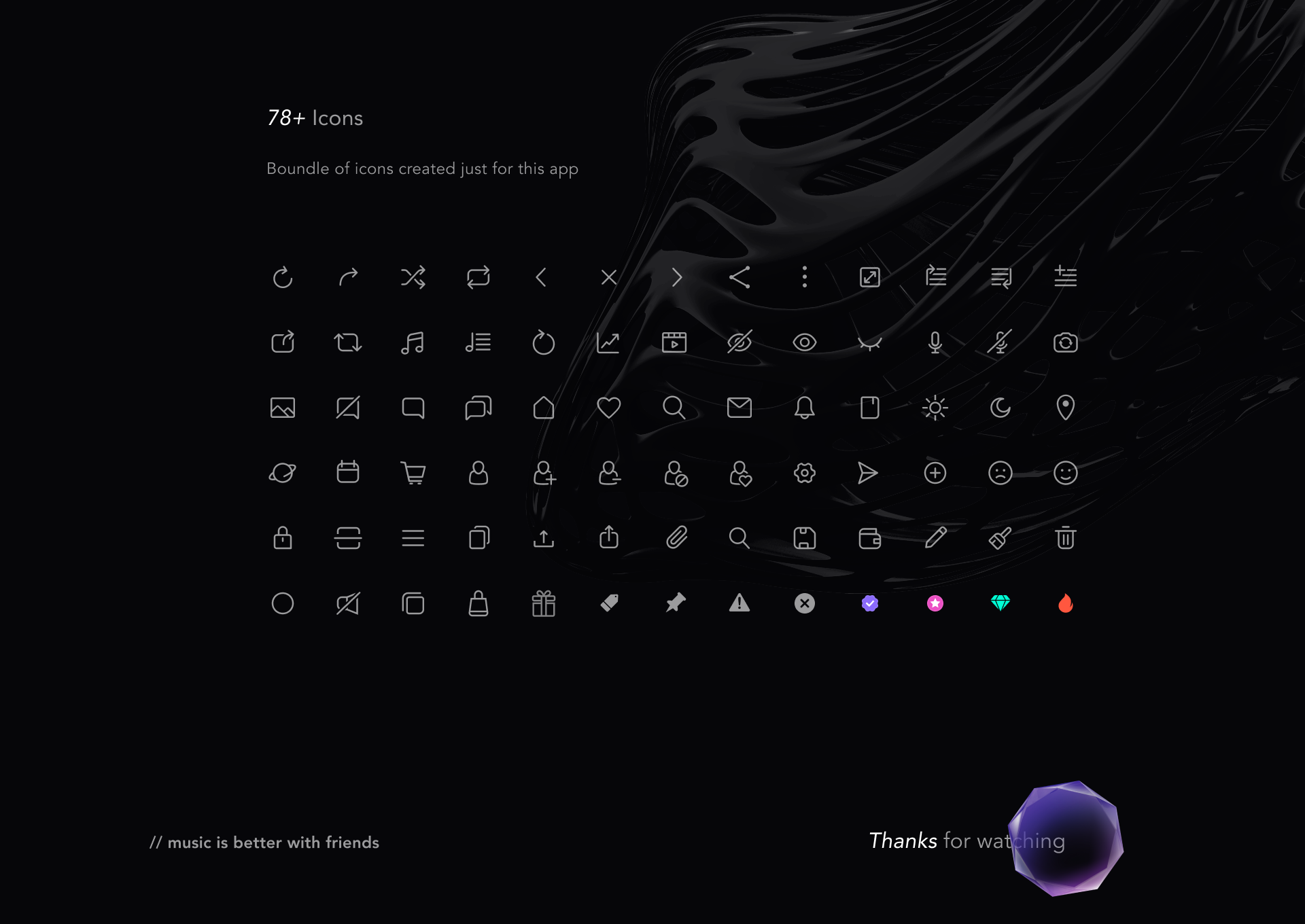 Matter Music | iOS App — Изображение №6 — Интерфейсы на Dprofile