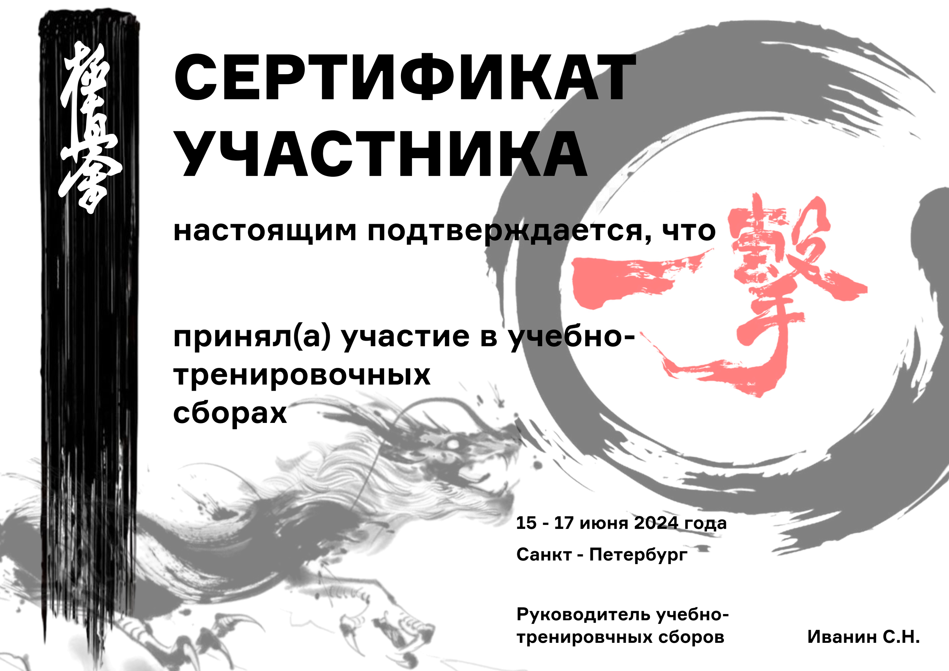 СЕРТИФИКАТ УЧАСТНИКА УТС — Изображение №1 — Интерфейсы, Брендинг на Dprofile