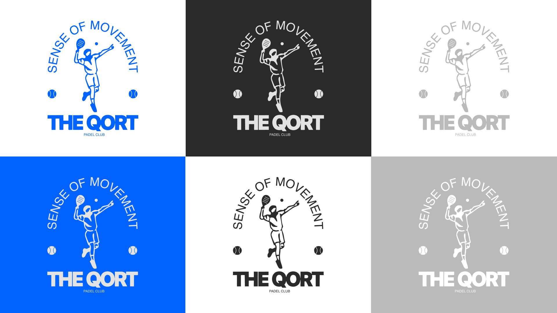 THE QORT – PADEL CLUB BRANDING — Изображение №2 — Брендинг, Графика на Dprofile