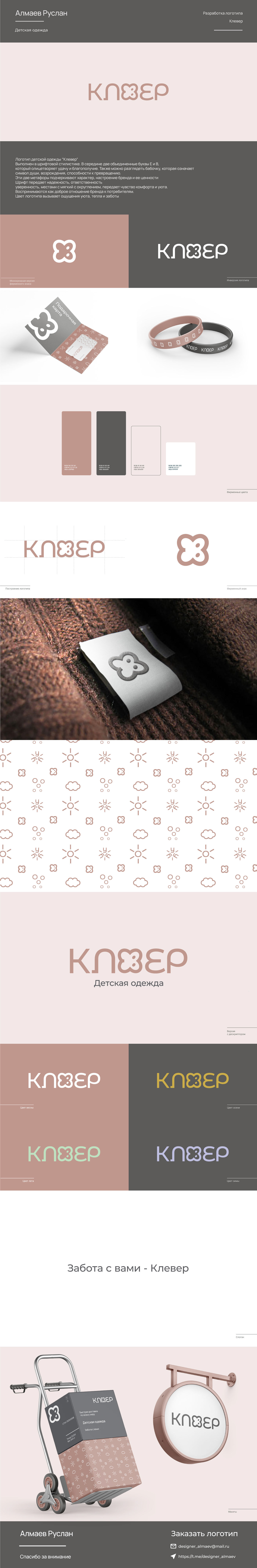 Логотип для бренда детской одежды — Изображение №1 — Брендинг, Иллюстрация, Графика на Dprofile