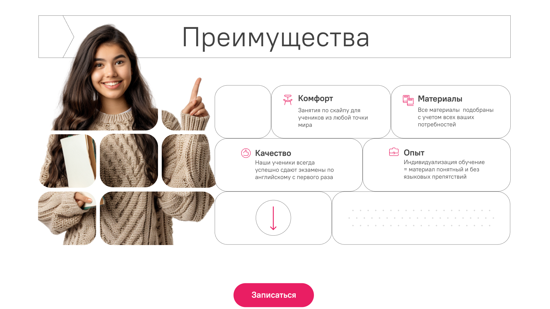 Redesign/Royal English/Landing page — Изображение №13 — Брендинг, Графика на Dprofile