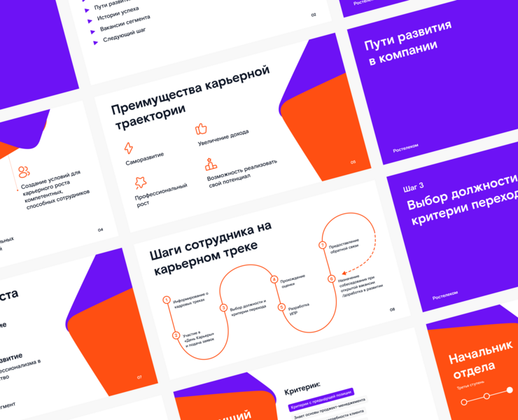 Презентация // Ростелеком — Графика на Dprofile
