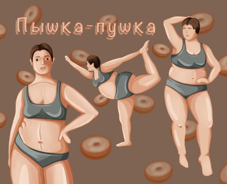 Иллюстрации +size на Dprofile