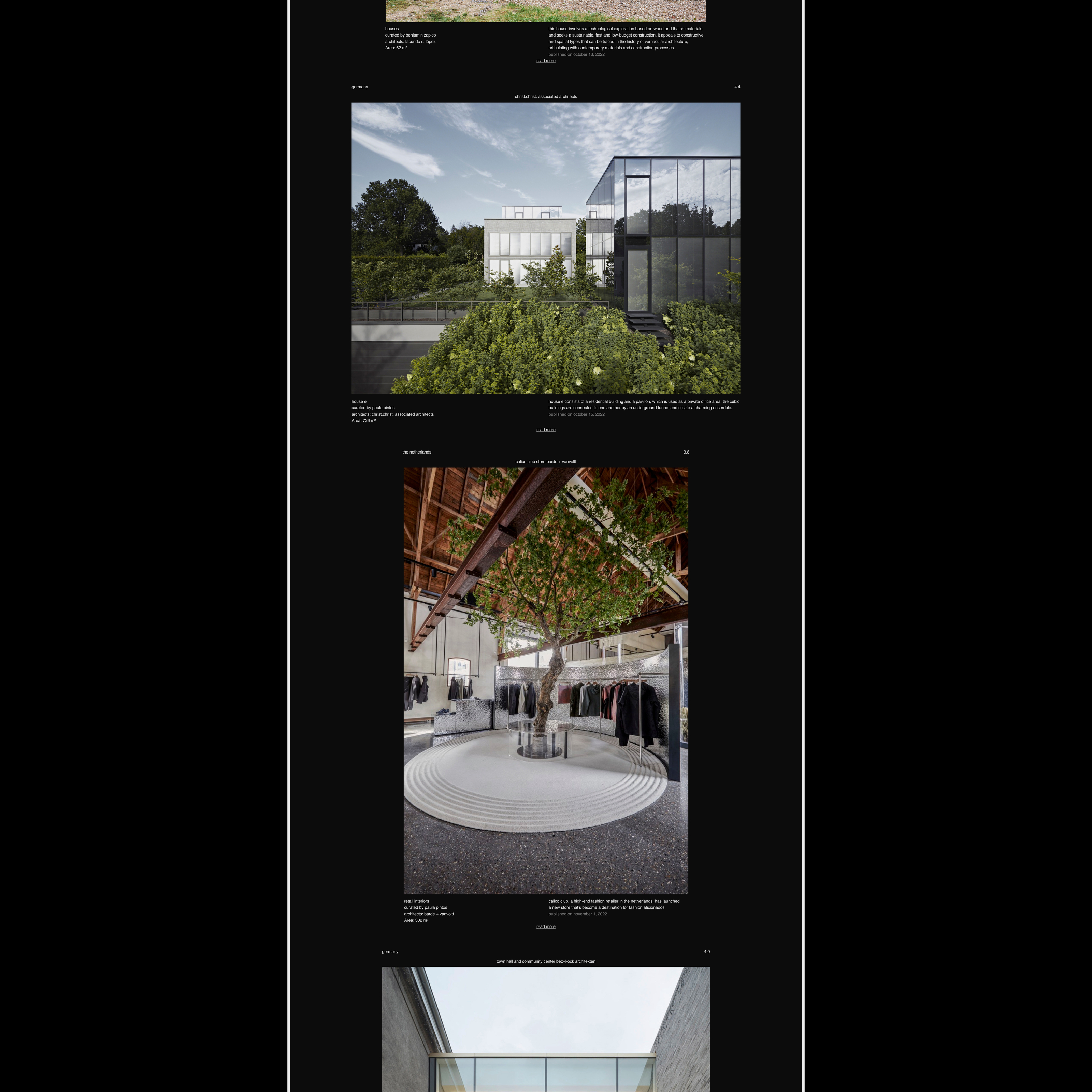 DeZeen Architecture Collection — Изображение №5 — Интерфейсы на Dprofile