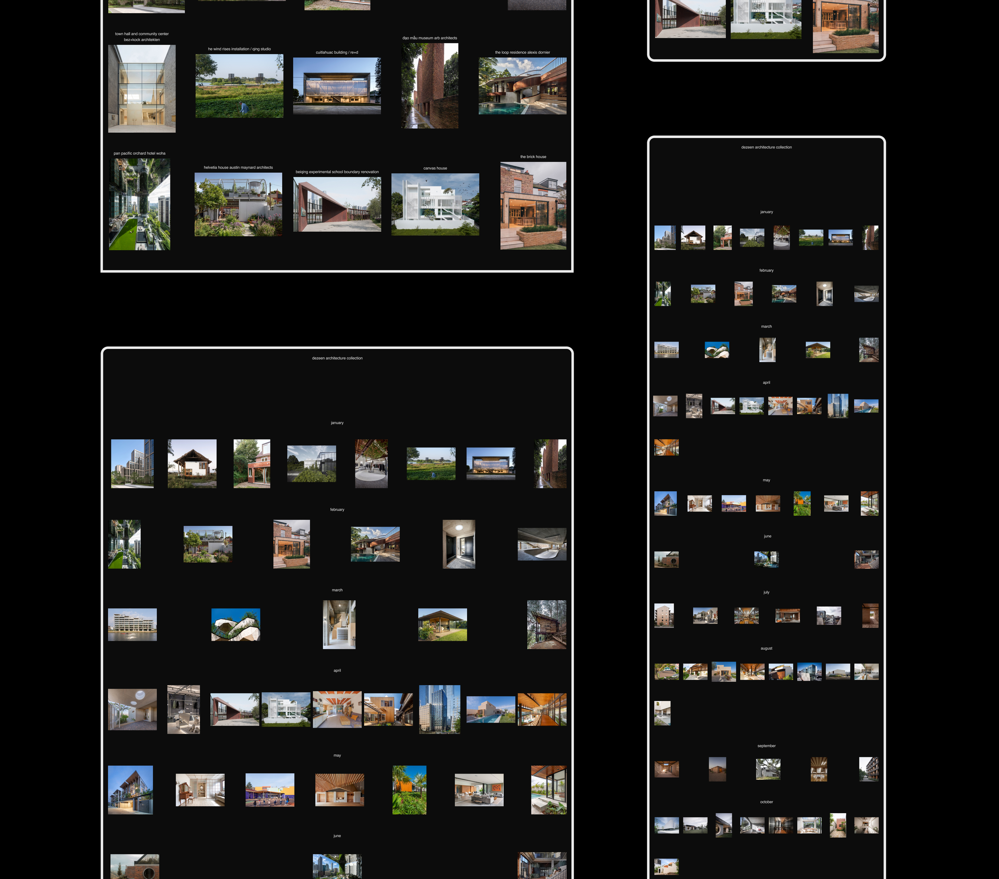 DeZeen Architecture Collection — Изображение №11 — Интерфейсы на Dprofile