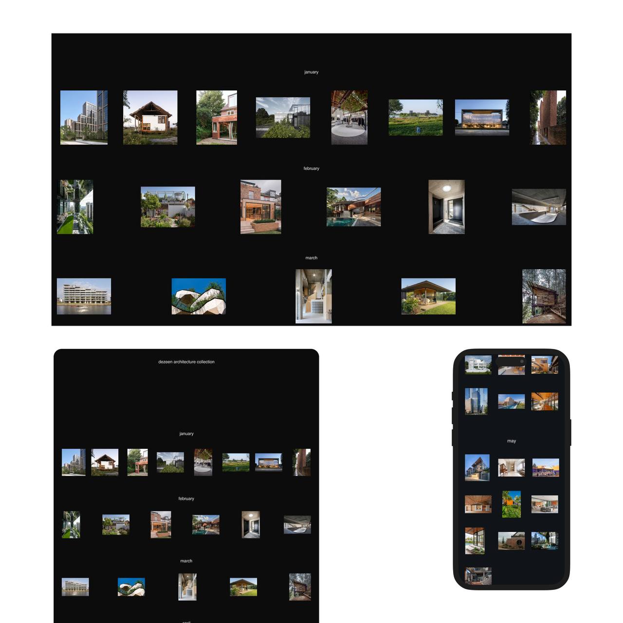 DeZeen Architecture Collection — Изображение №8 — Интерфейсы на Dprofile