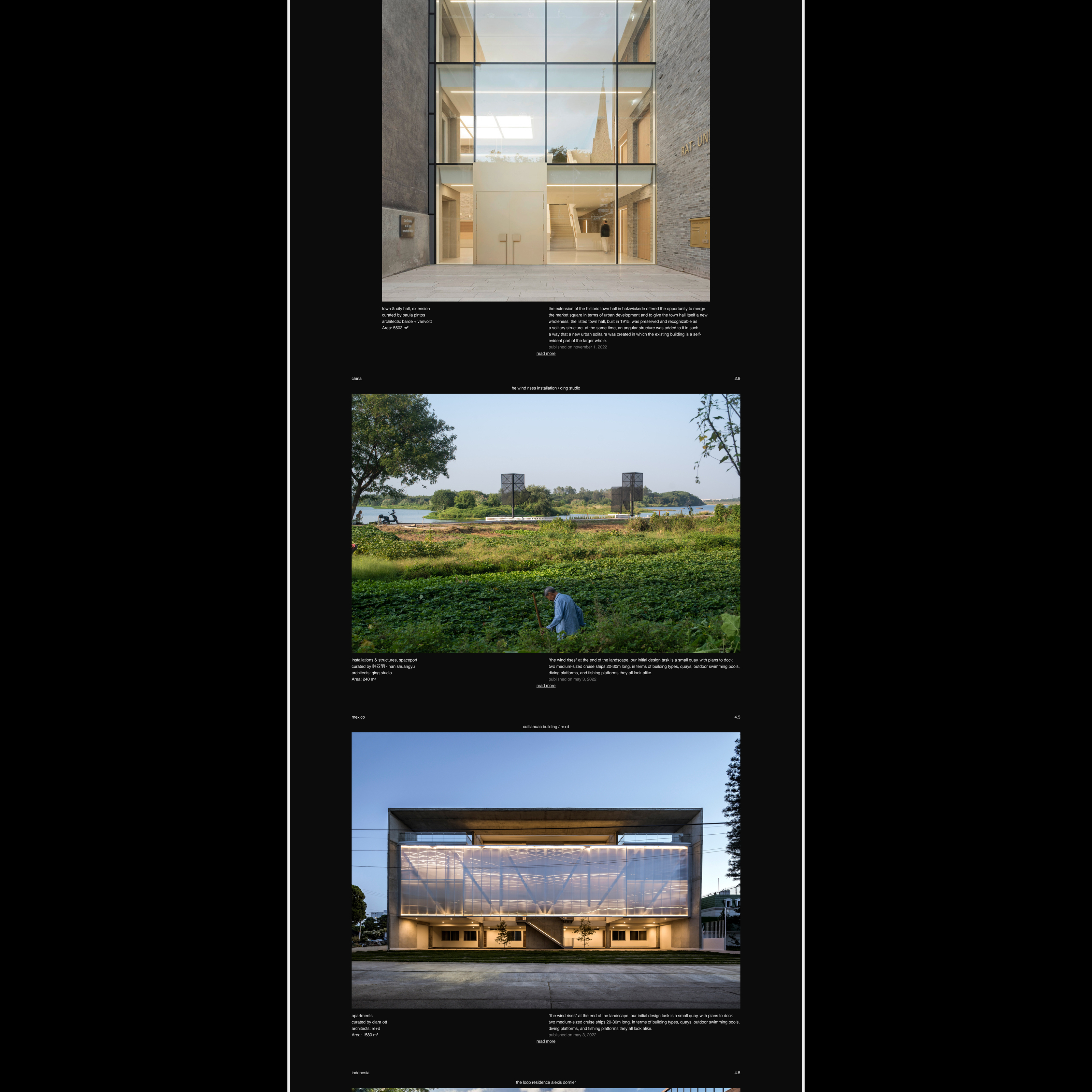 DeZeen Architecture Collection — Изображение №6 — Интерфейсы на Dprofile