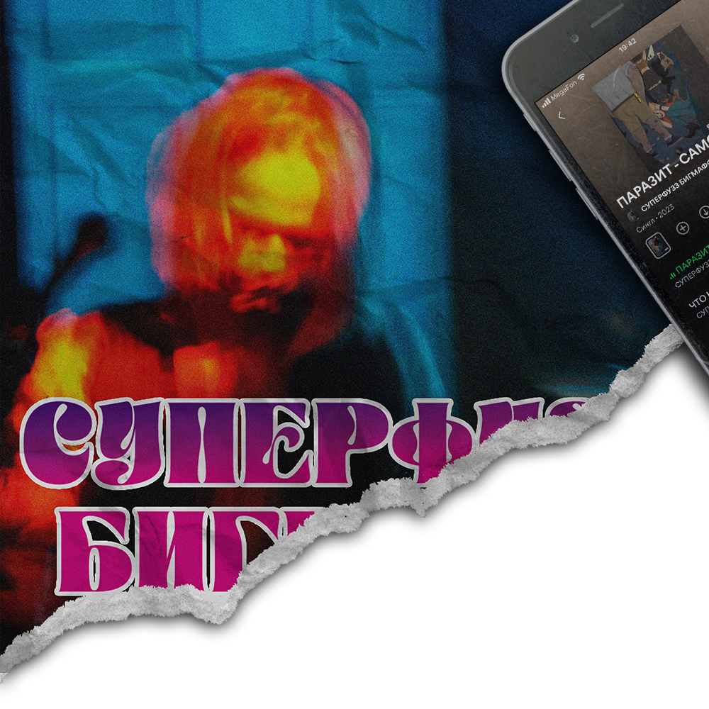 Суперфузз Бигмафф – оформление релиза — Изображение №1 — Брендинг, Иллюстрация на Dprofile
