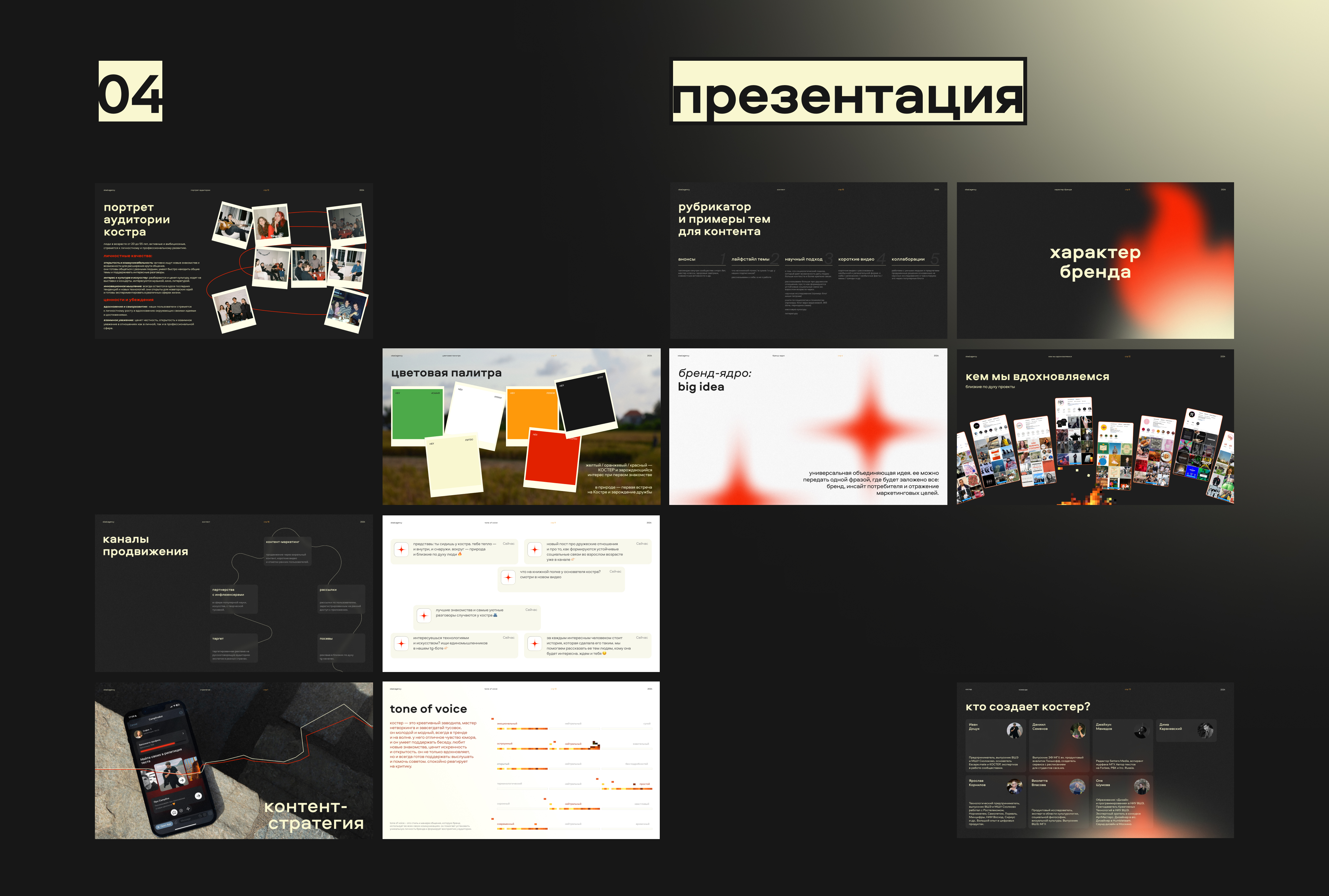 костер/ Banners/ SMM/ branding — Изображение №5 — Брендинг, Маркетинг на Dprofile