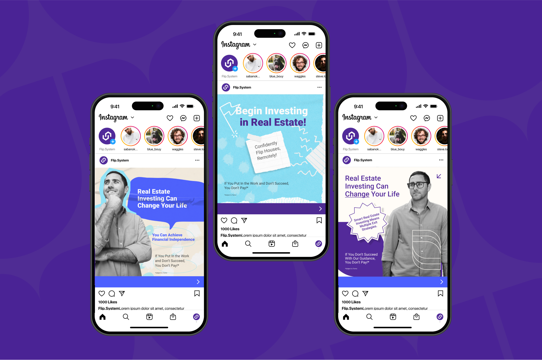 Real Estate/ instagram banners — Изображение №8 — Маркетинг на Dprofile