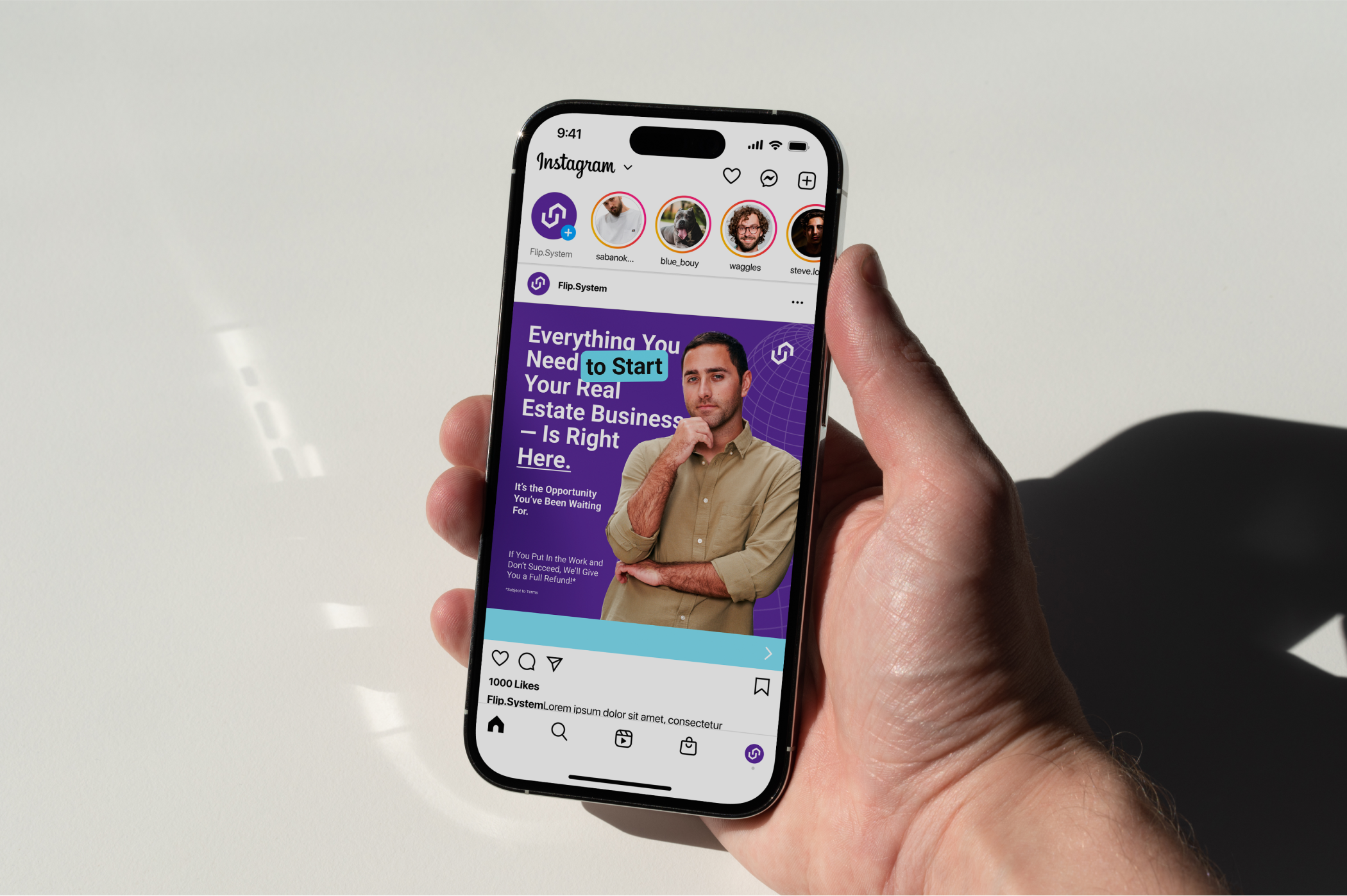 Real Estate/ instagram banners — Изображение №2 — Маркетинг на Dprofile