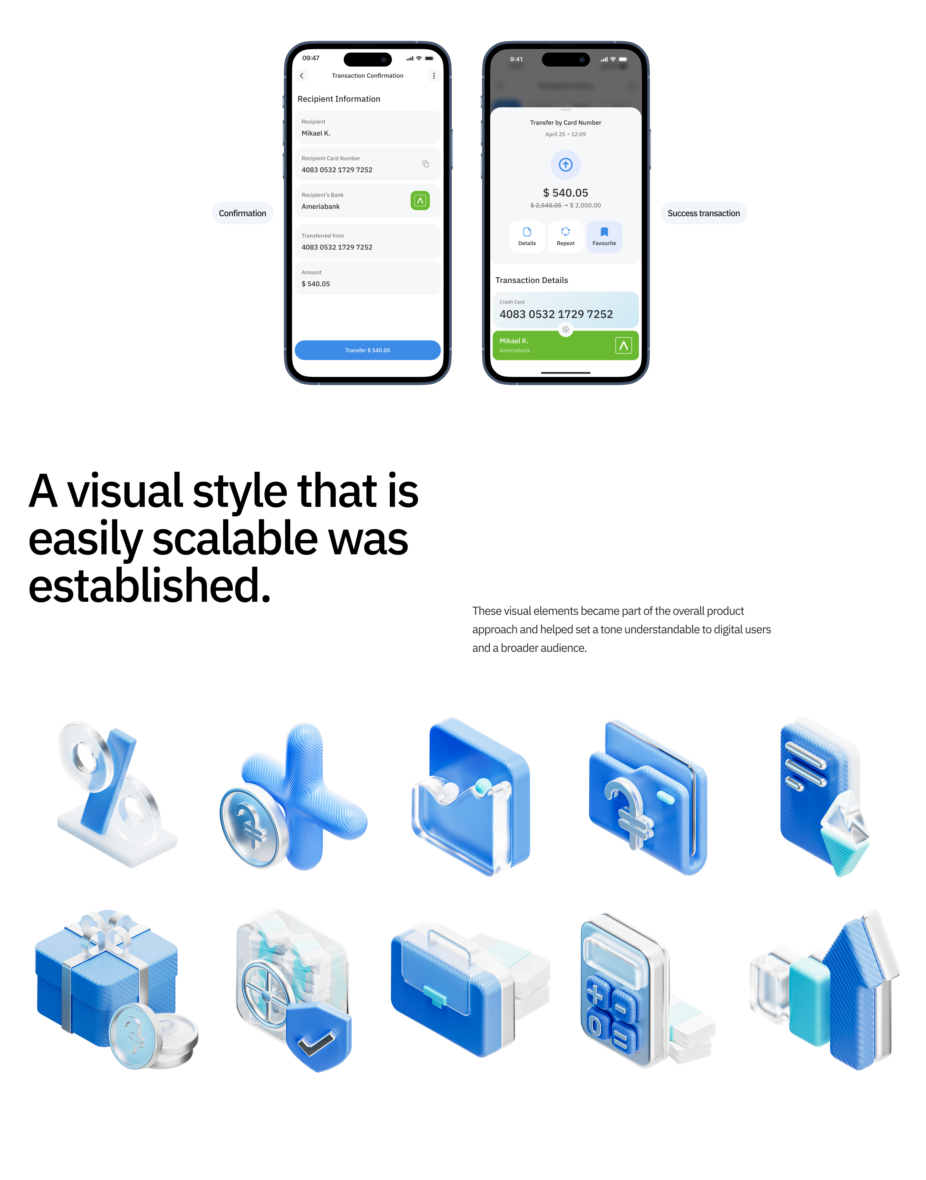 UnitBank Armenia — Fintech App Design Concept — Изображение №10 — Интерфейсы, Иллюстрация на Dprofile