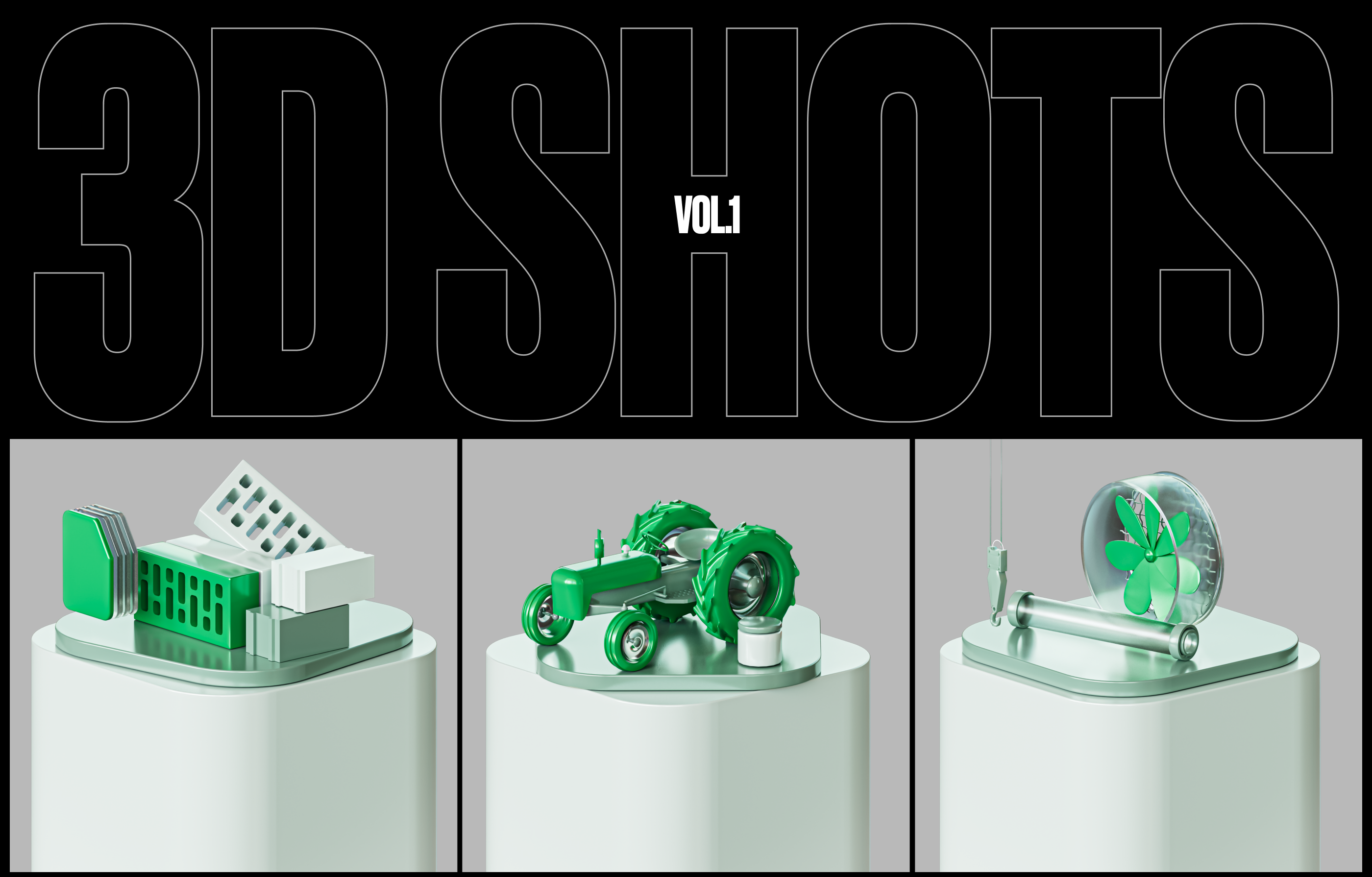 3D Shots vol. 1 — Изображение №1 — Иллюстрация, 3D на Dprofile