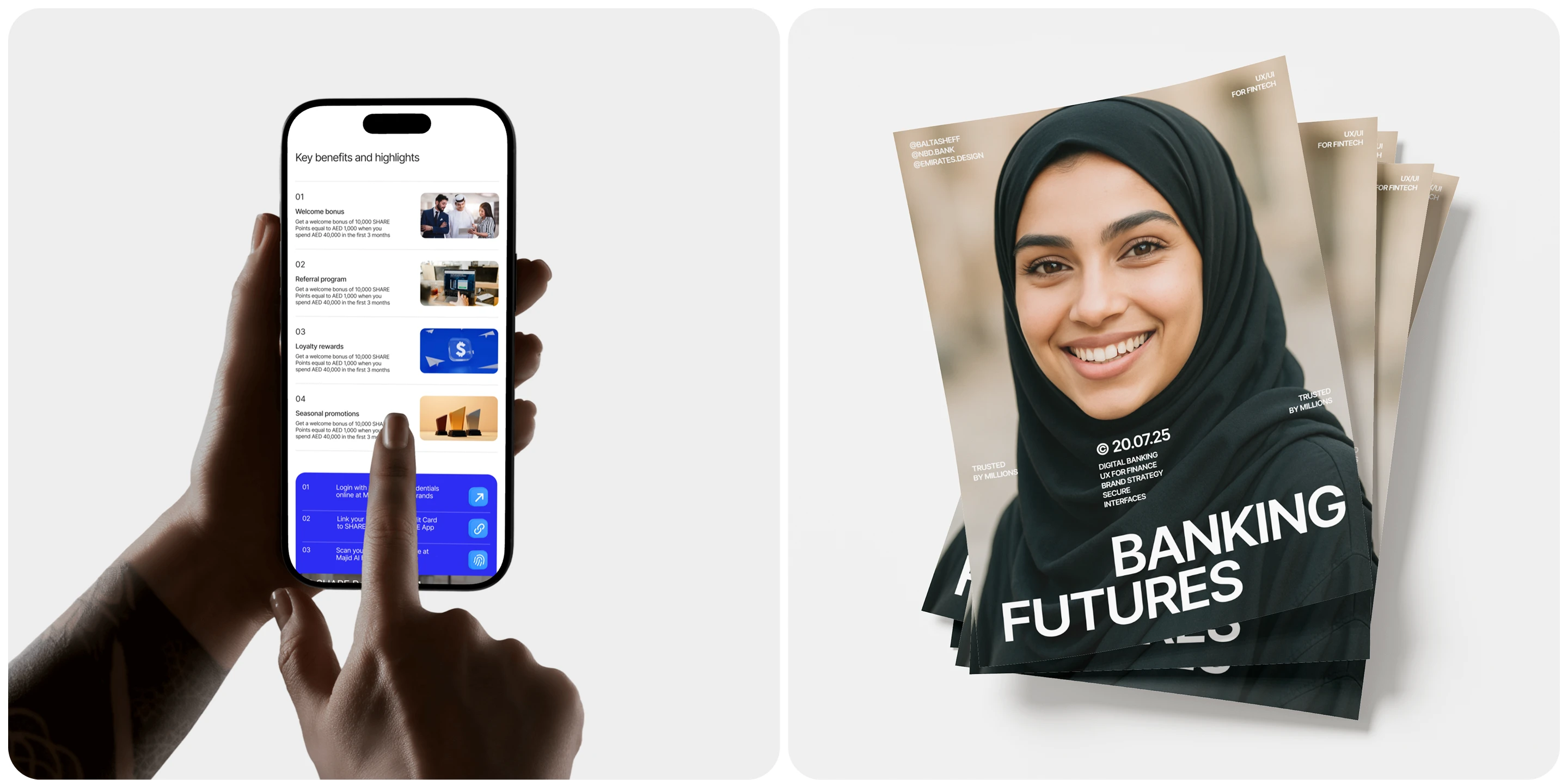 NBD BANK EMIRATES | CORPORATE WEBSITE — Изображение №10 — Интерфейсы, Графика на Dprofile