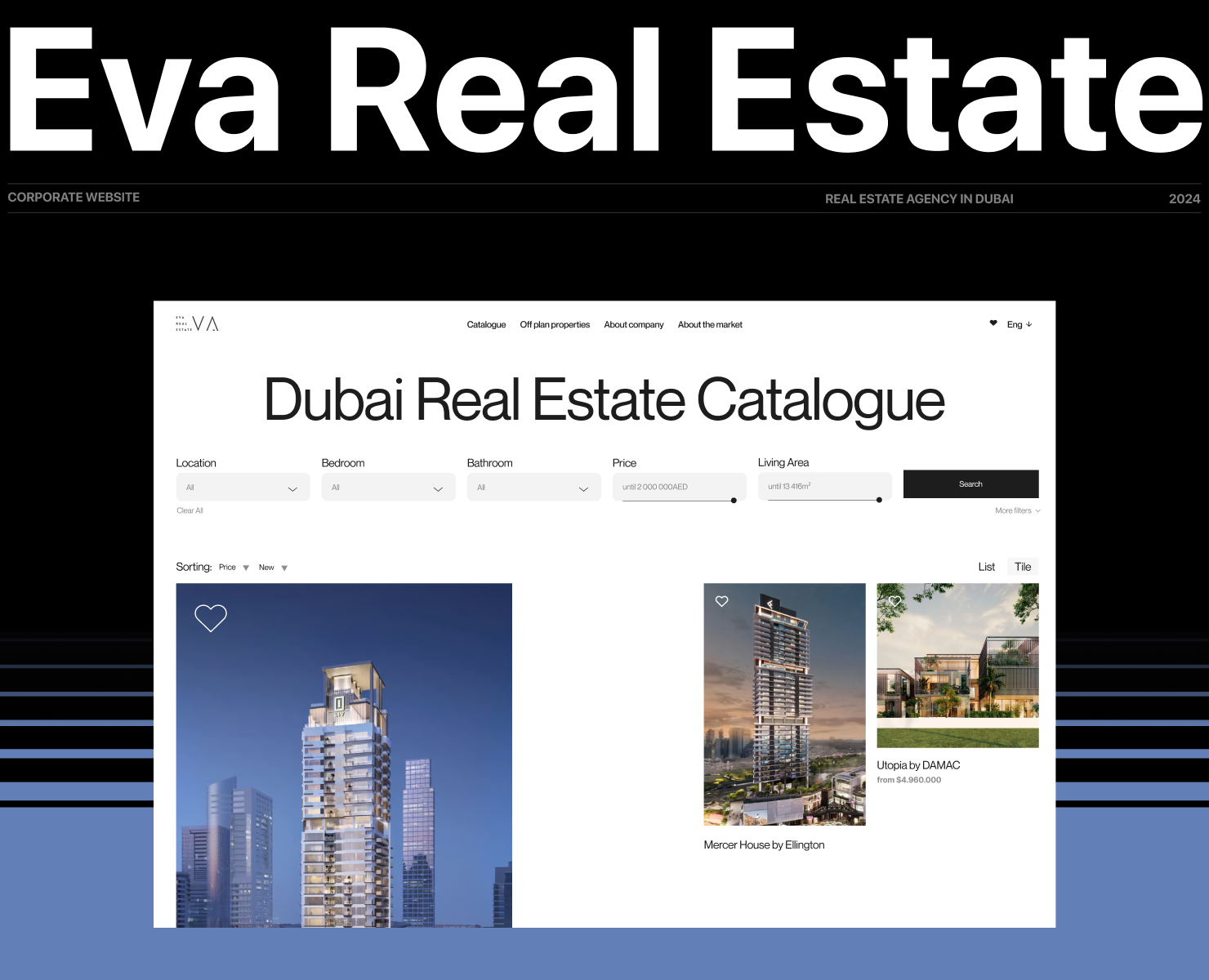 EVA | CORPORATE WEBSITE REDESIGN на Dprofile