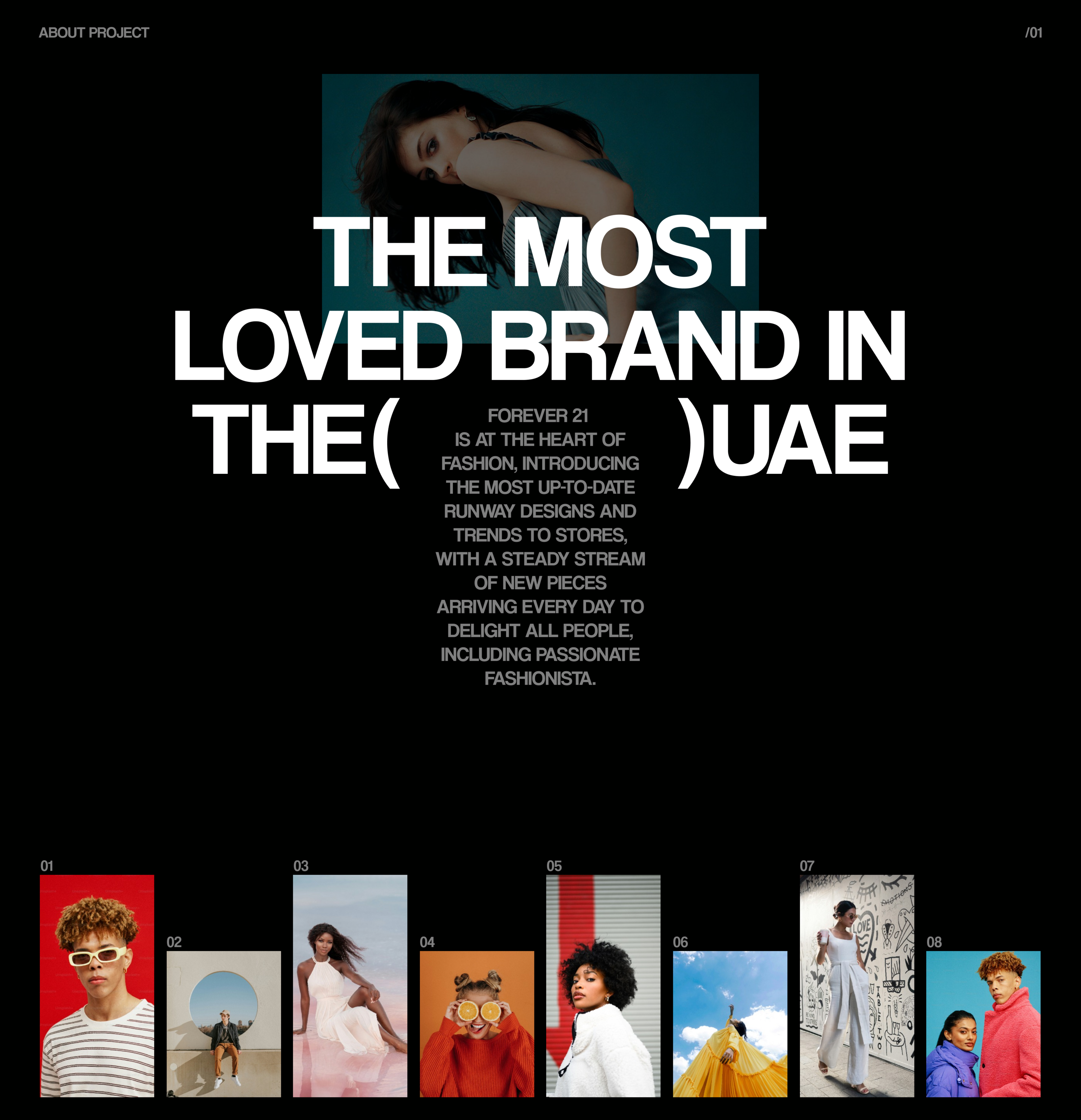 FOREVER 21 | E-COMMERCE WEBSITE — Изображение №2 — Интерфейсы, Графика на Dprofile