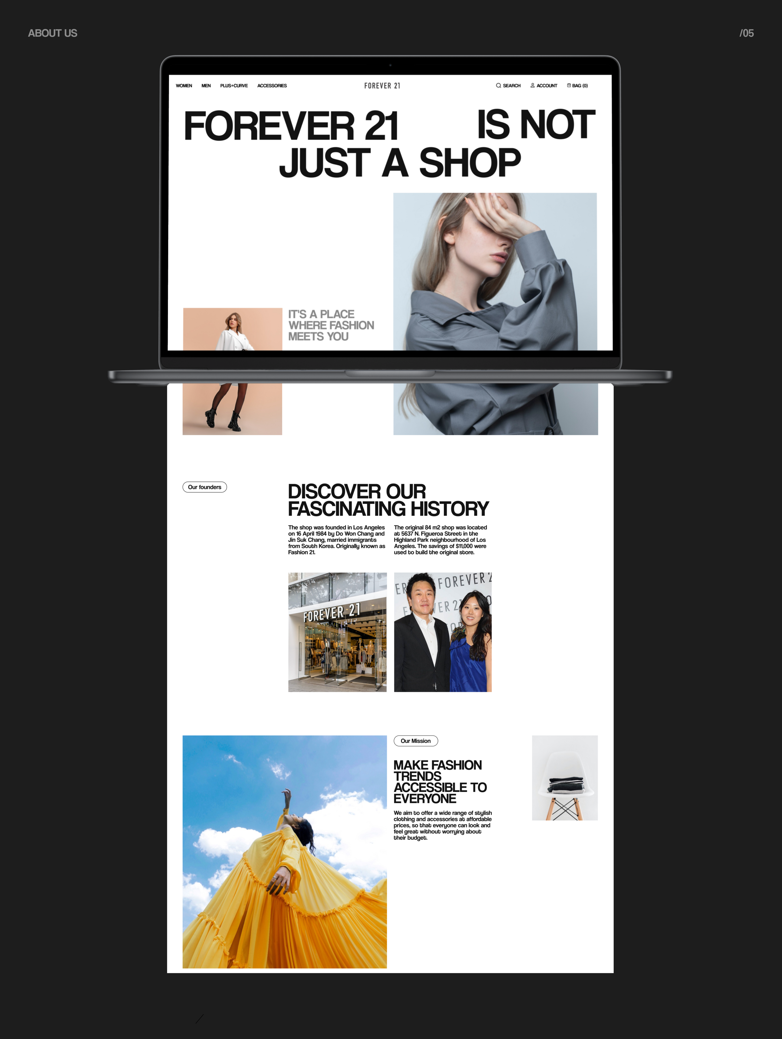 FOREVER 21 | E-COMMERCE WEBSITE — Изображение №10 — Интерфейсы, Графика на Dprofile