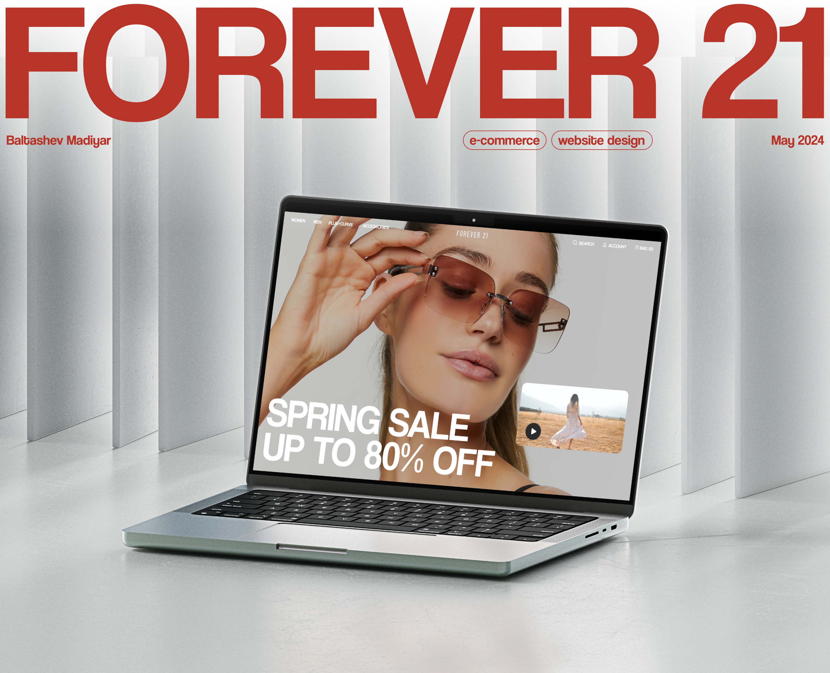 FOREVER 21 | E-COMMERCE WEBSITE на Dprofile