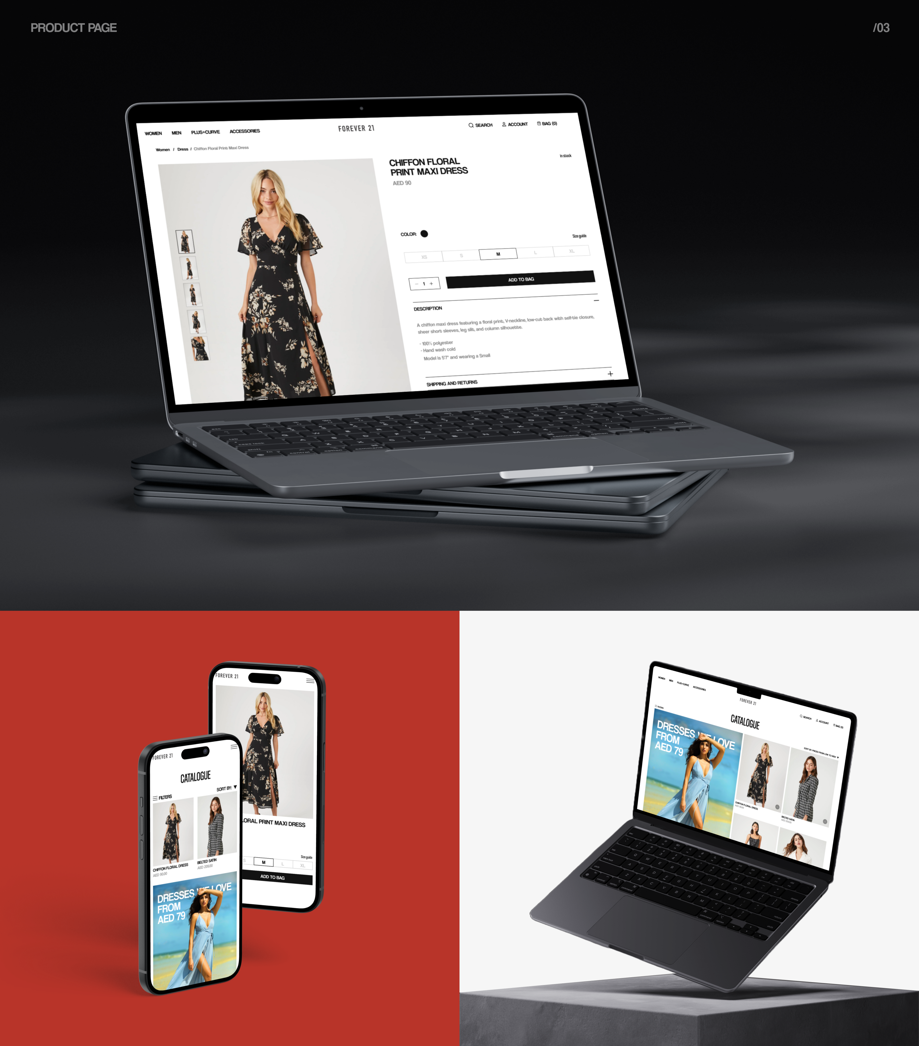 FOREVER 21 | E-COMMERCE WEBSITE — Изображение №5 — Интерфейсы, Графика на Dprofile