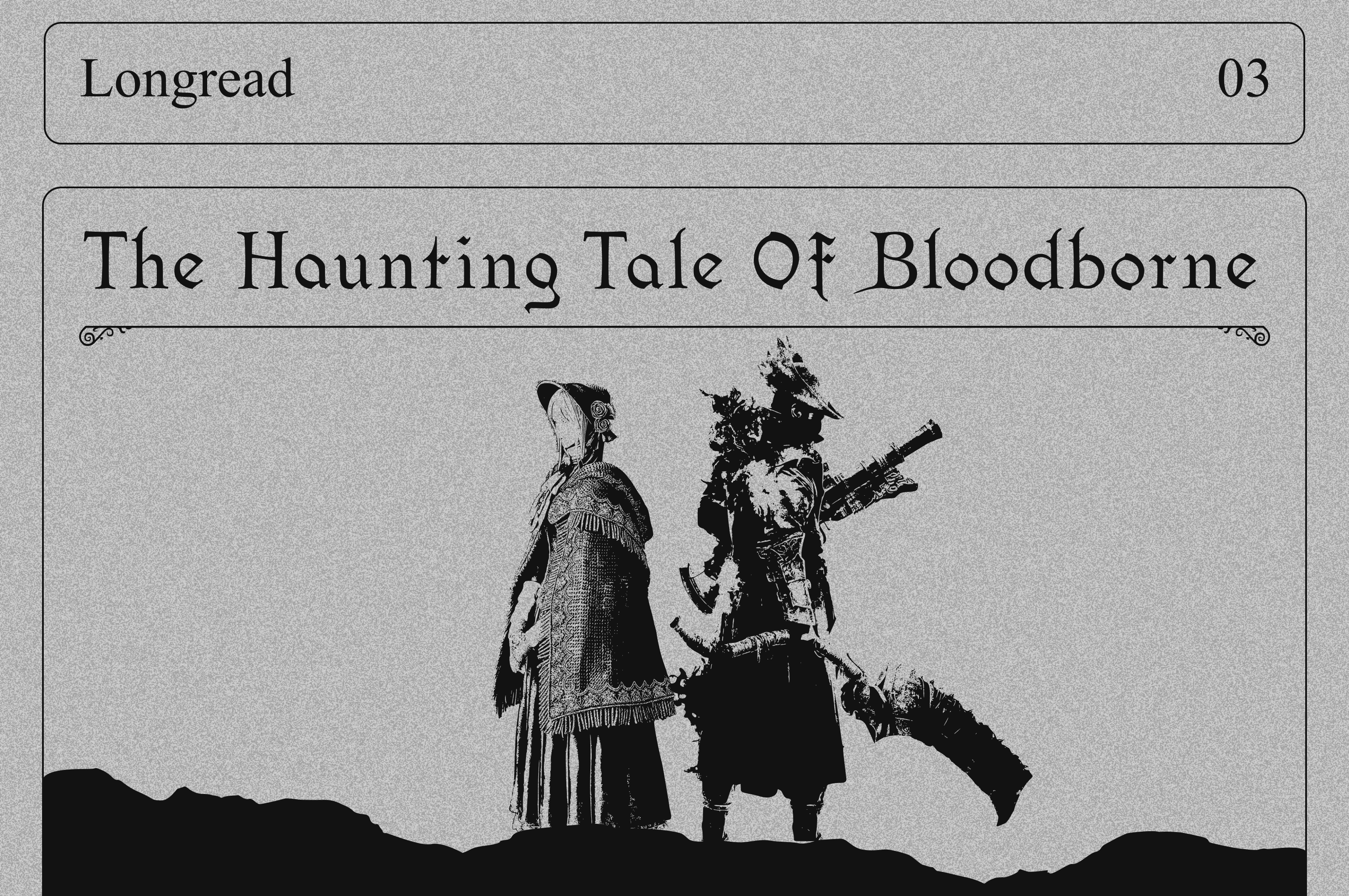 Longread about dark story of Bloodborne — Изображение №4 — Иллюстрация, Интерфейсы на Dprofile