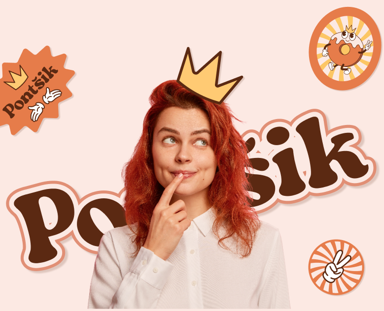 Пончиковая Pontsik — Брендинг на Dprofile
