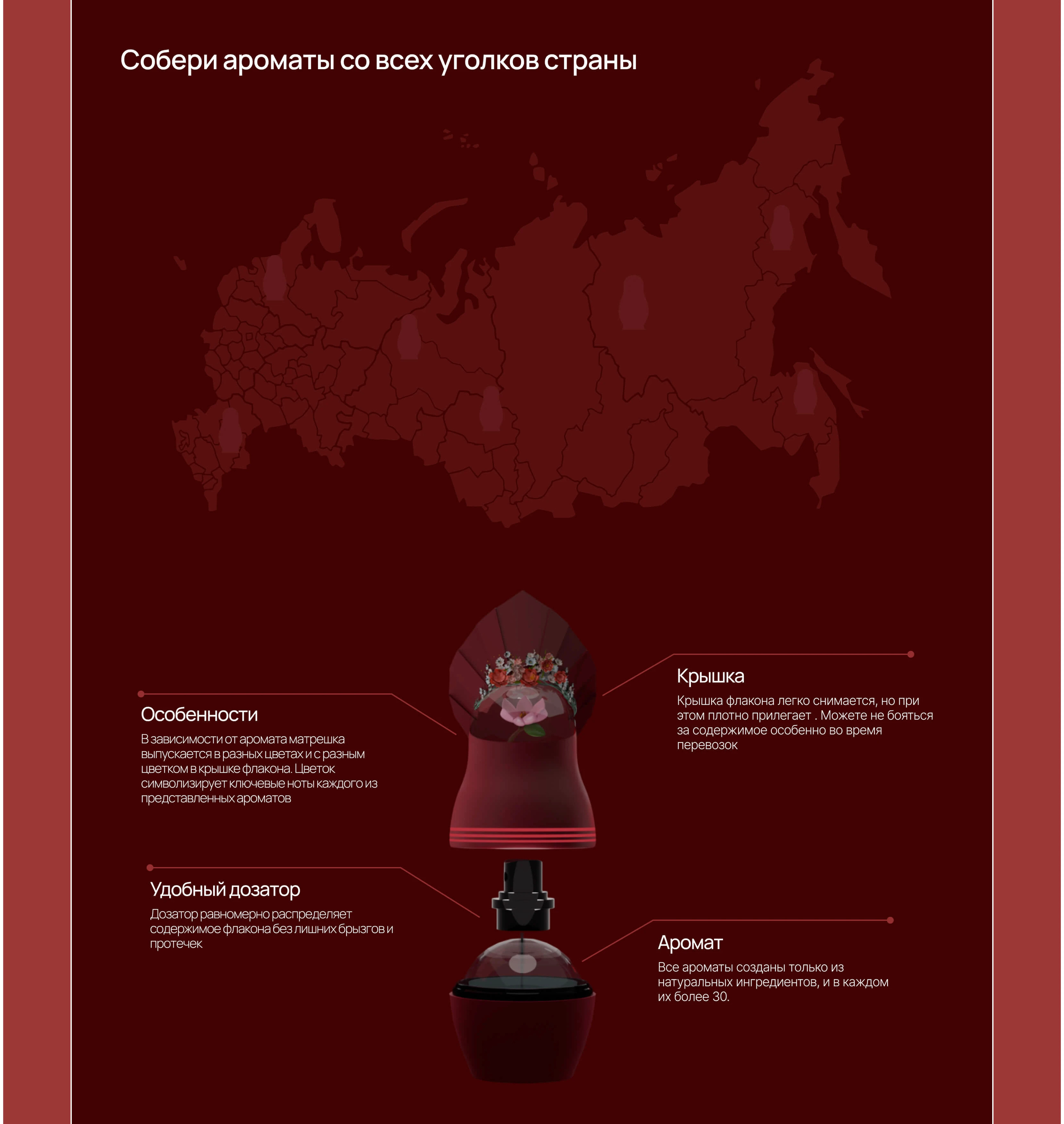 Матрешка/ духи/ 3д проект — Изображение №8 — Иллюстрация, Анимация на Dprofile