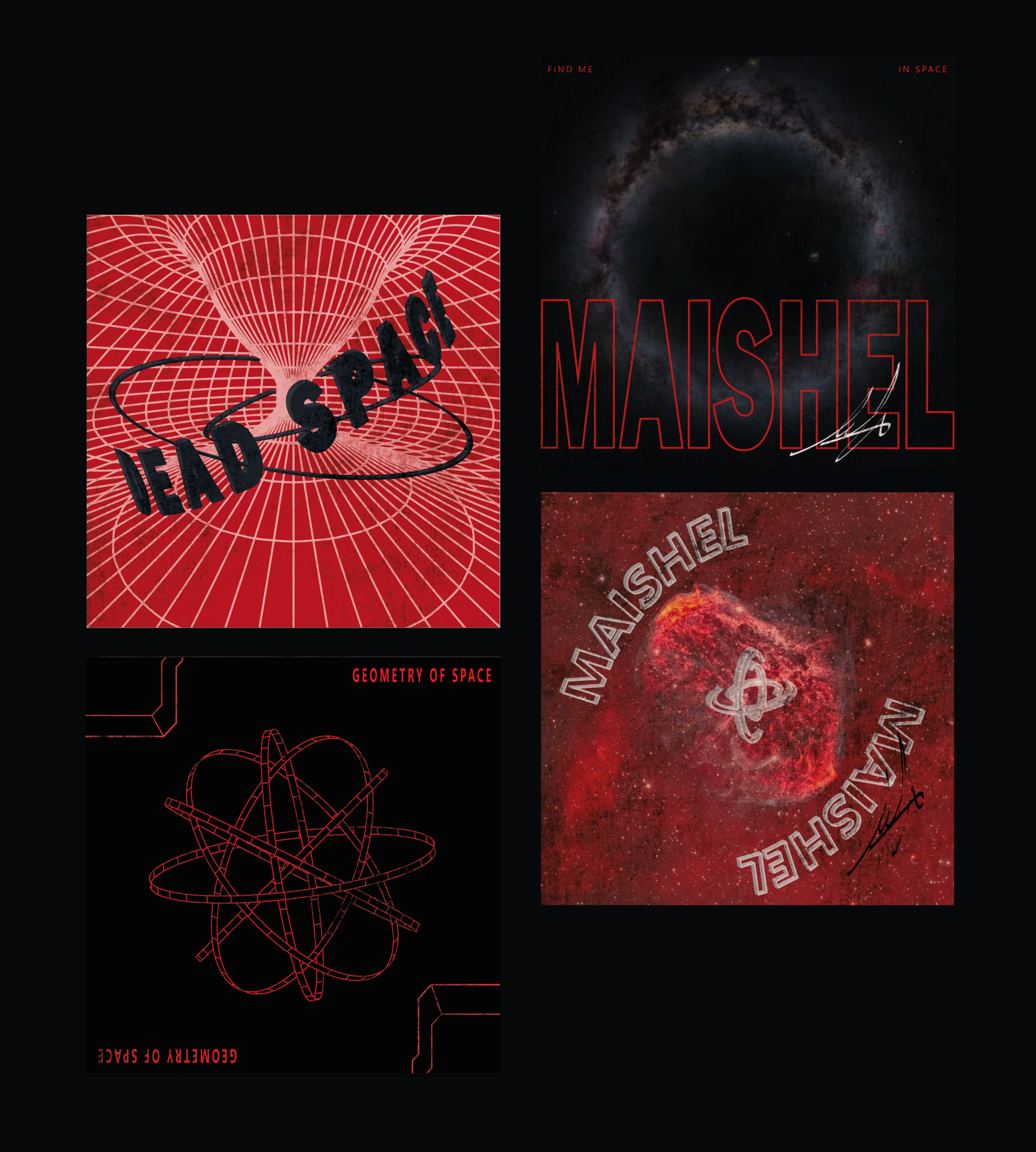 MAISHEL | Айдентика для музыкального исполнителя — Изображение №6 — Брендинг, 3D на Dprofile