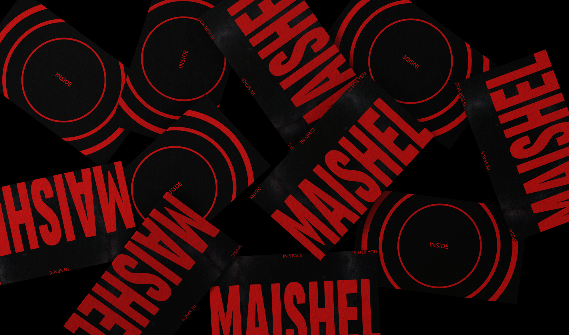MAISHEL | Айдентика для музыкального исполнителя — Изображение №11 — Брендинг, 3D на Dprofile