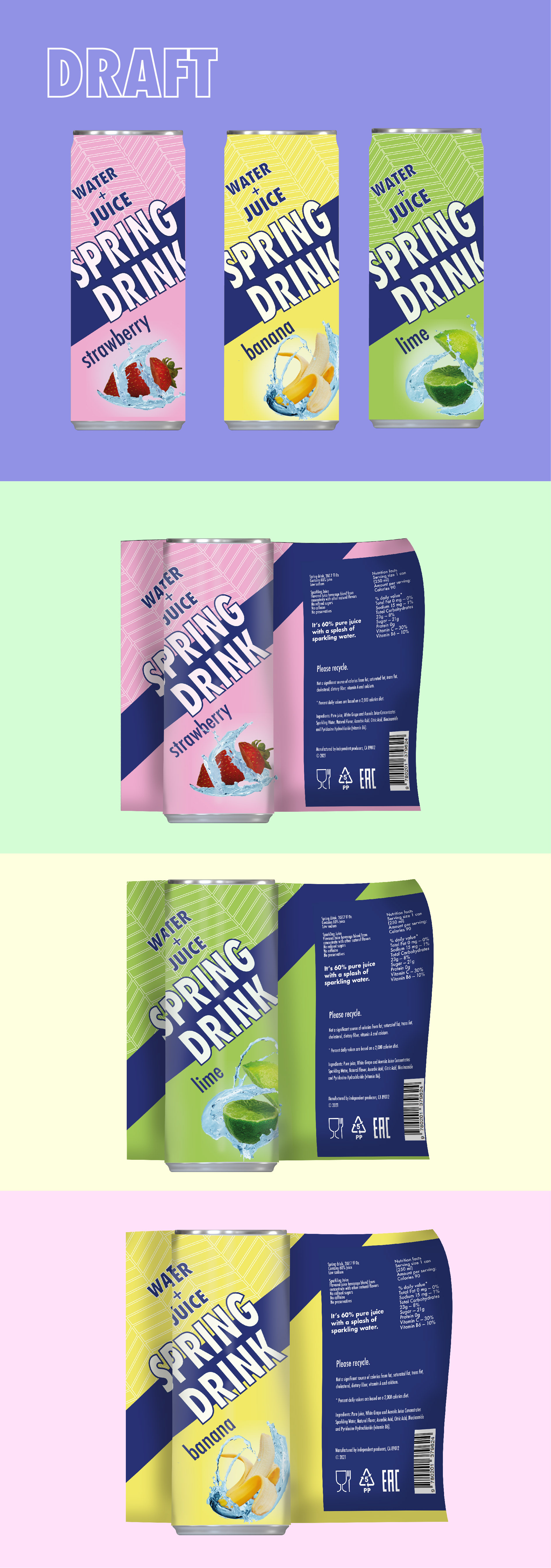 Soda can design concept — Изображение №3 — Графика, Маркетинг на Dprofile