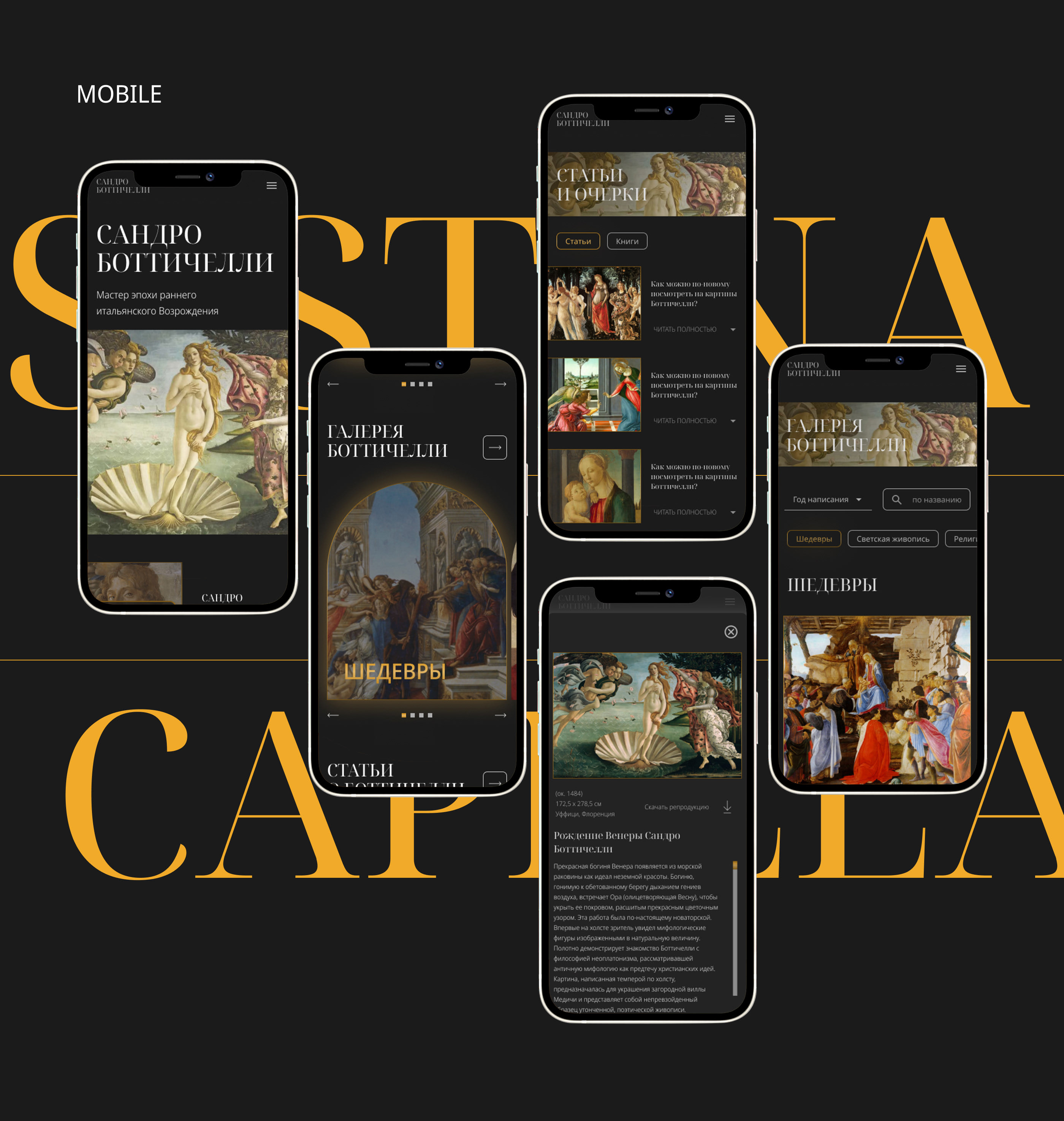 Artist Website Redesign — Изображение №13 — Интерфейсы на Dprofile