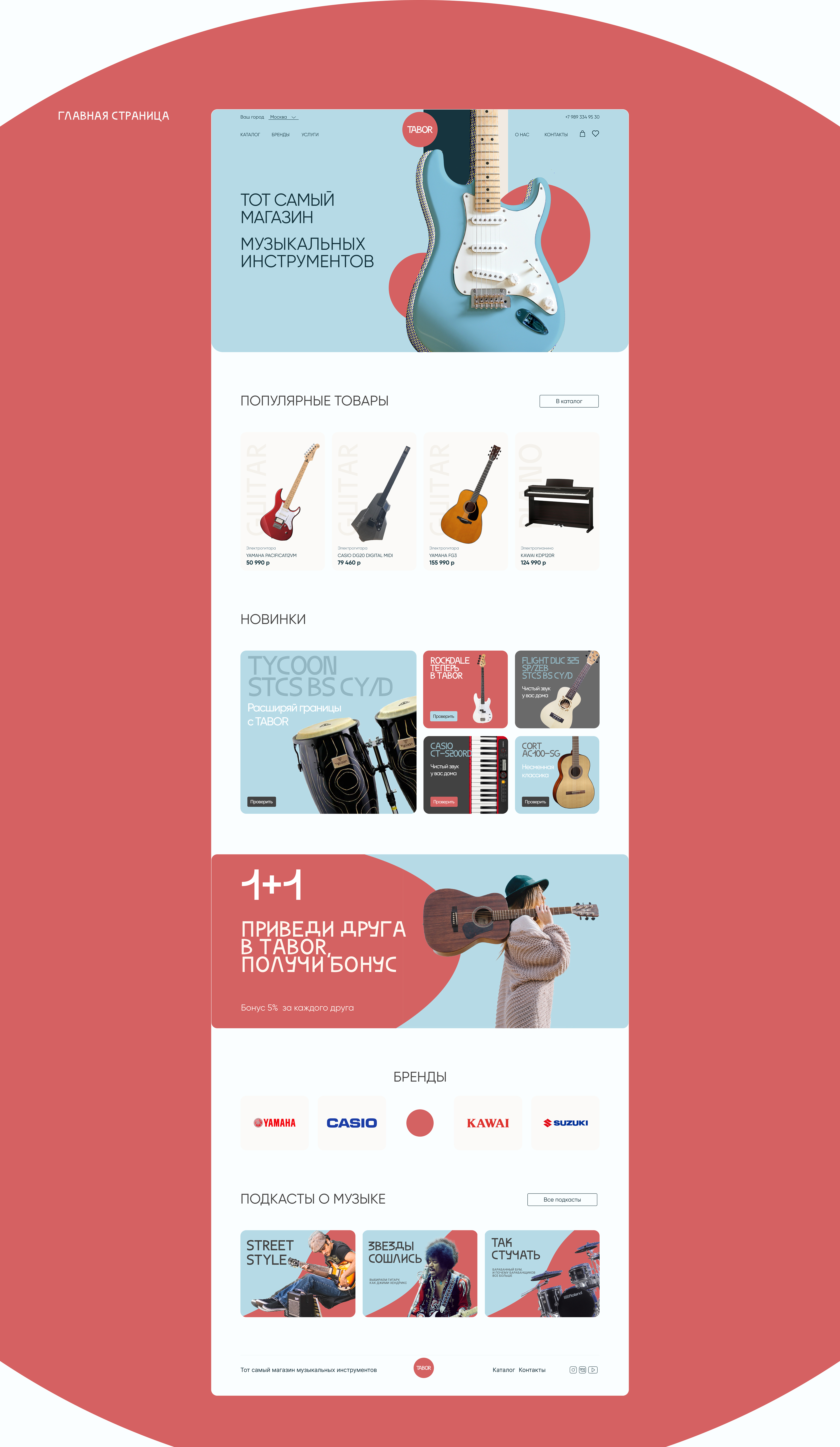 Tabor. Online Shop — Изображение №4 — Интерфейсы, Брендинг на Dprofile