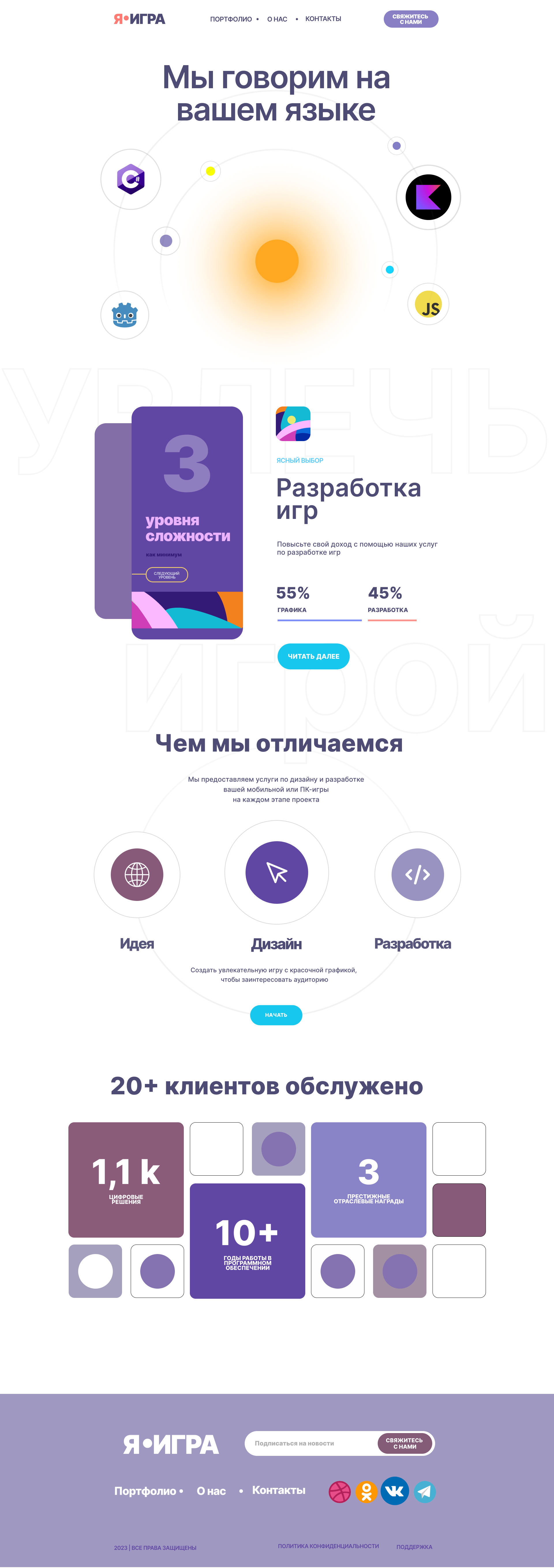 Макет сайта — Изображение №1 — Интерфейсы на Dprofile