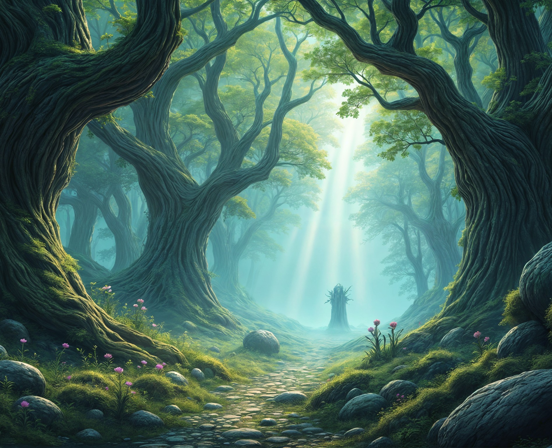 Mystical Forest — Иллюстрация, 3D на Dprofile