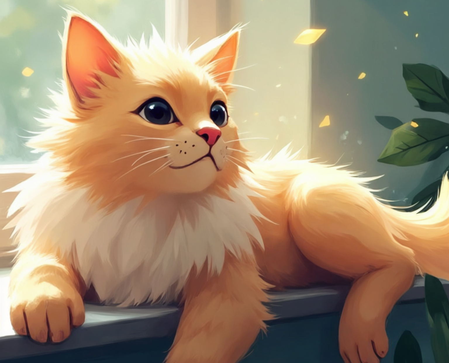 Cute AI Kitty — Иллюстрация, 3D на Dprofile