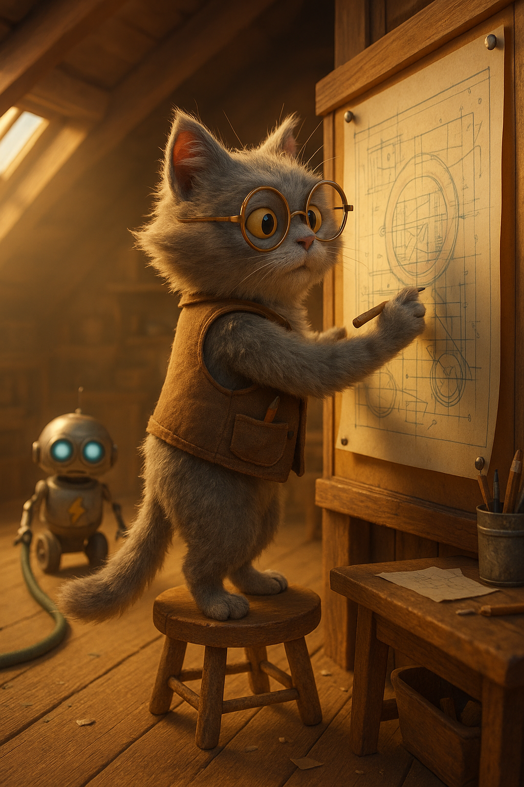 Cat Invertor — Изображение №2 — Иллюстрация, 3D на Dprofile