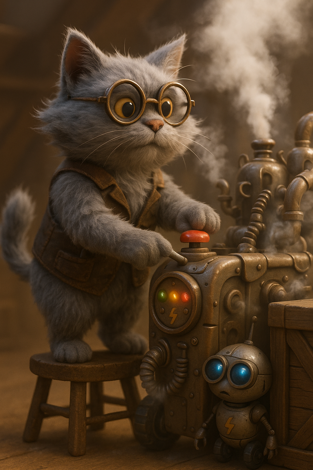 Cat Invertor — Изображение №4 — Иллюстрация, 3D на Dprofile