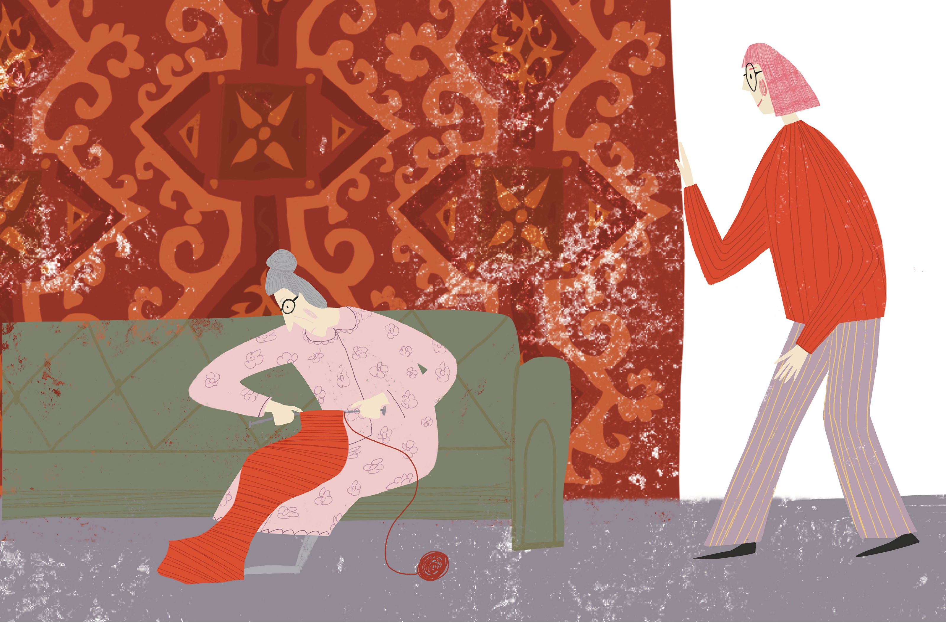 Иллюстрации для книги «Музыка перемен» — Изображение №21 — Иллюстрация на Dprofile