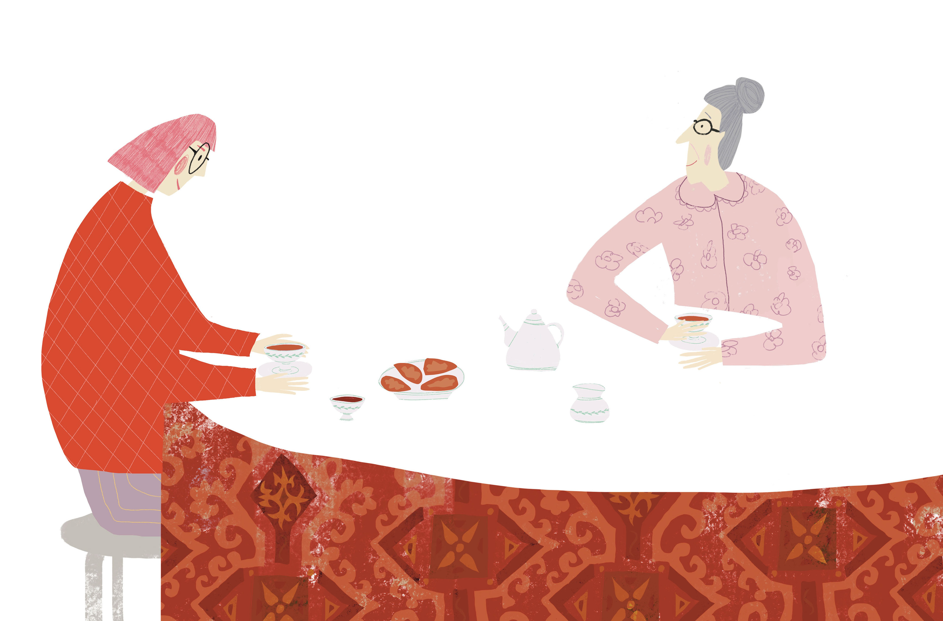 Иллюстрации для книги «Музыка перемен» — Изображение №24 — Иллюстрация на Dprofile